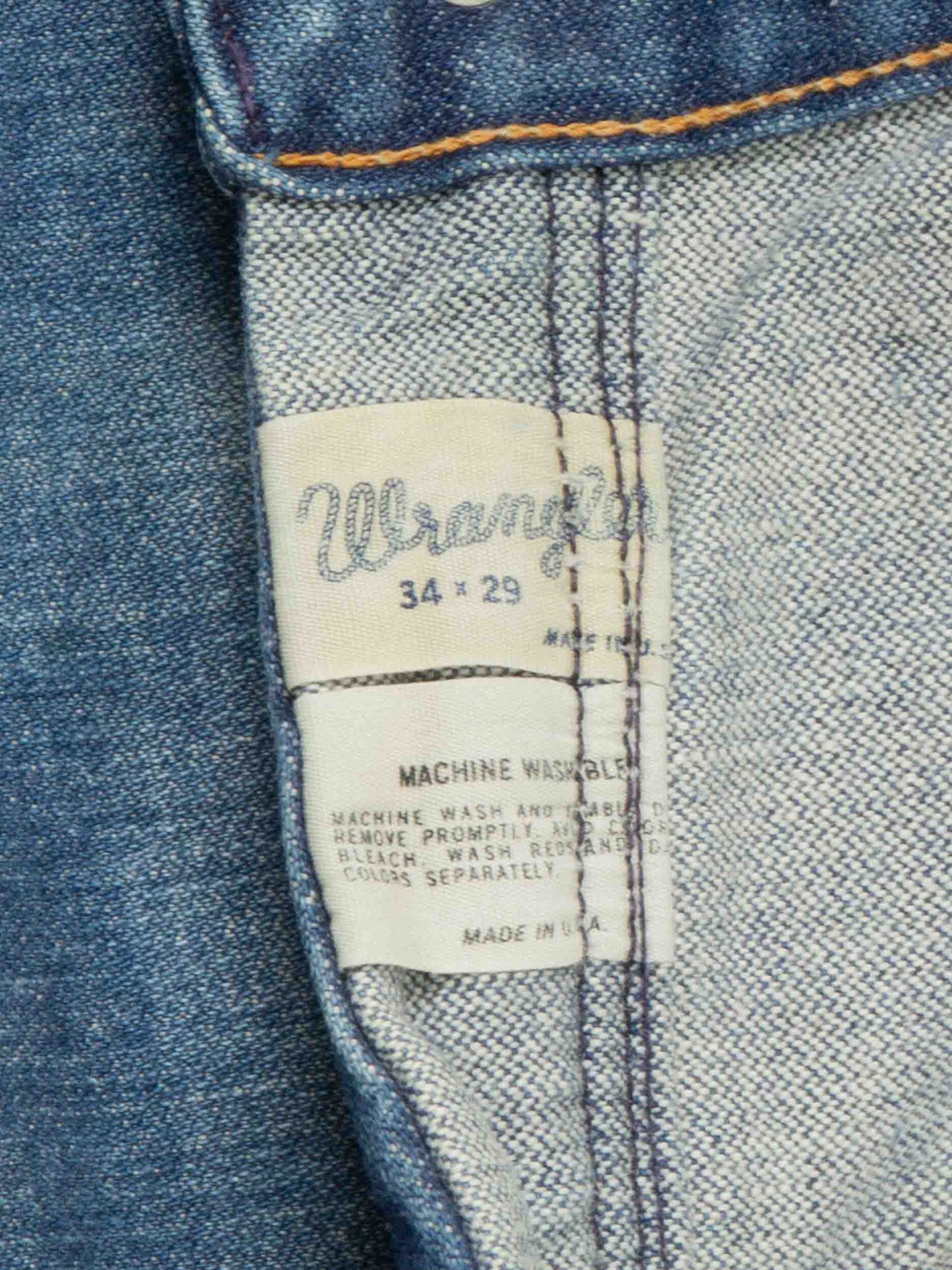 Vtg 1980s Wrangler Jeans - Made in USA (32x27)