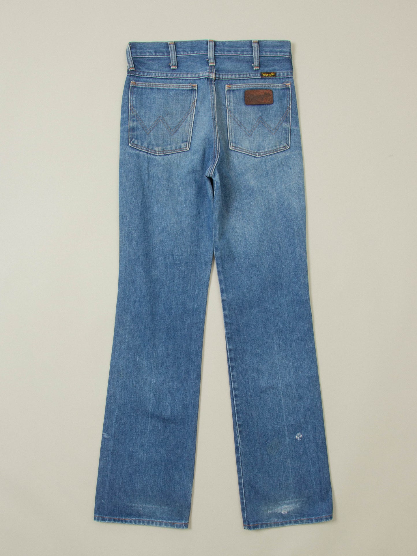 Vtg 1980s Wrangler Bootcut Jeans - Made in USA (28x34)