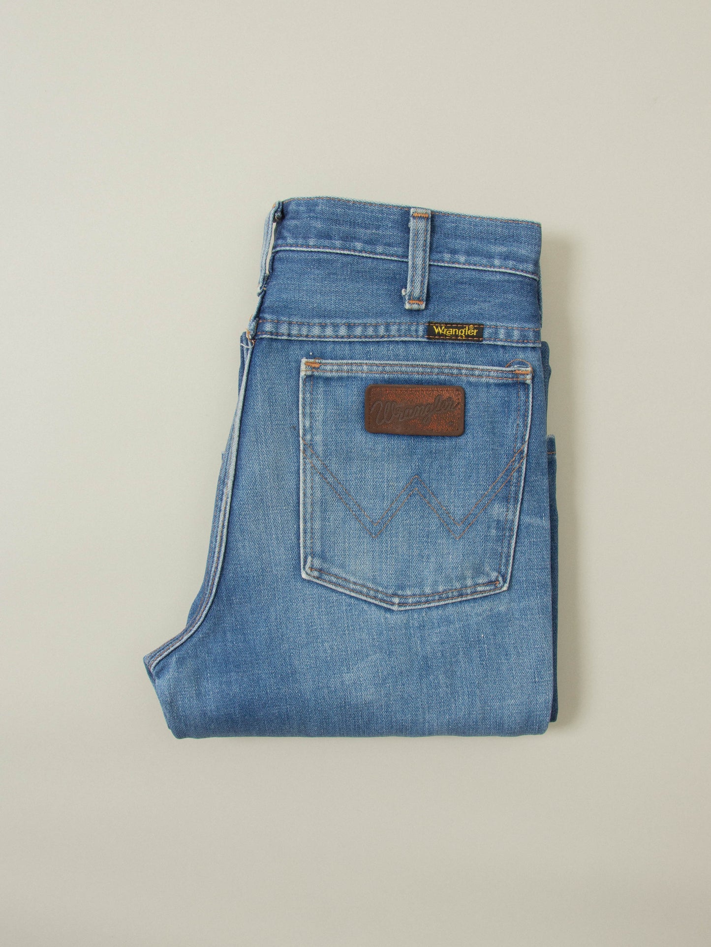 Vtg 1980s Wrangler Bootcut Jeans - Made in USA (28x34)