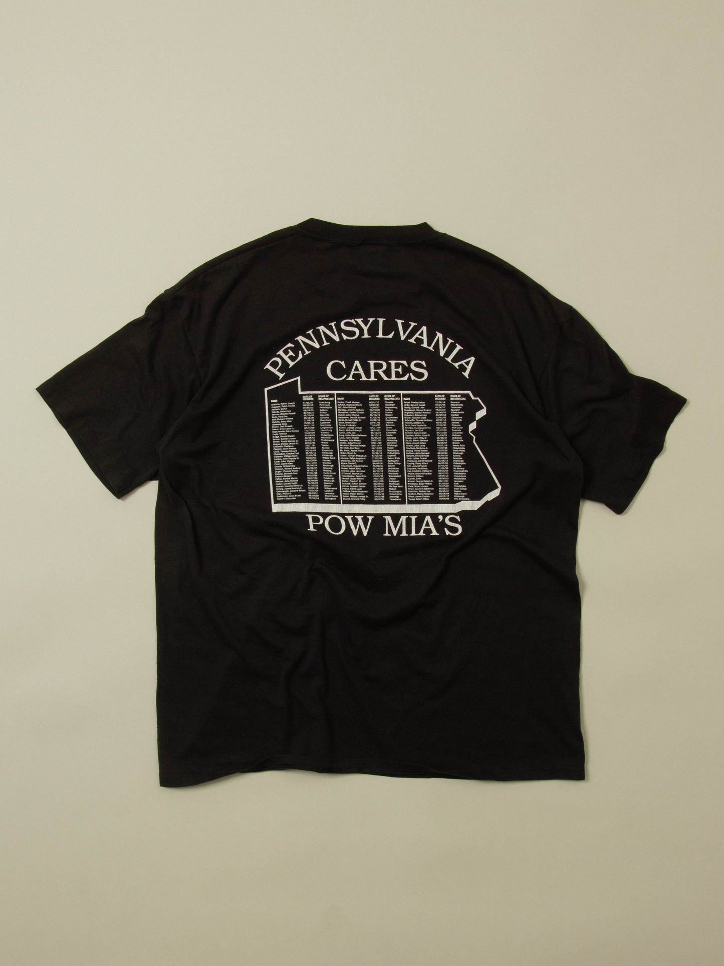 Vtg 1990s POW Memorial Motorcycle Tee - Made in USA (XL)