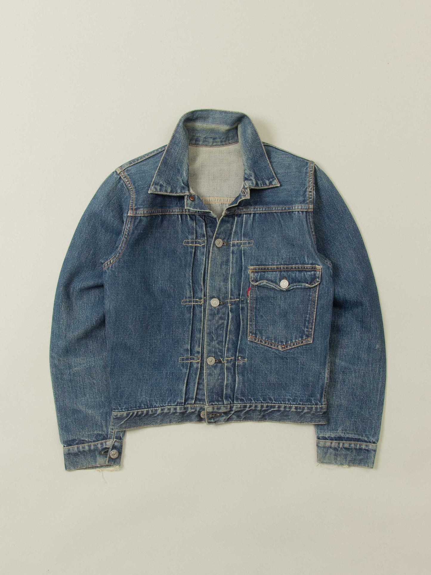 Vtg 1940s Levi's 506XX Type 1 Big E Denim Jacket (XS/S)
