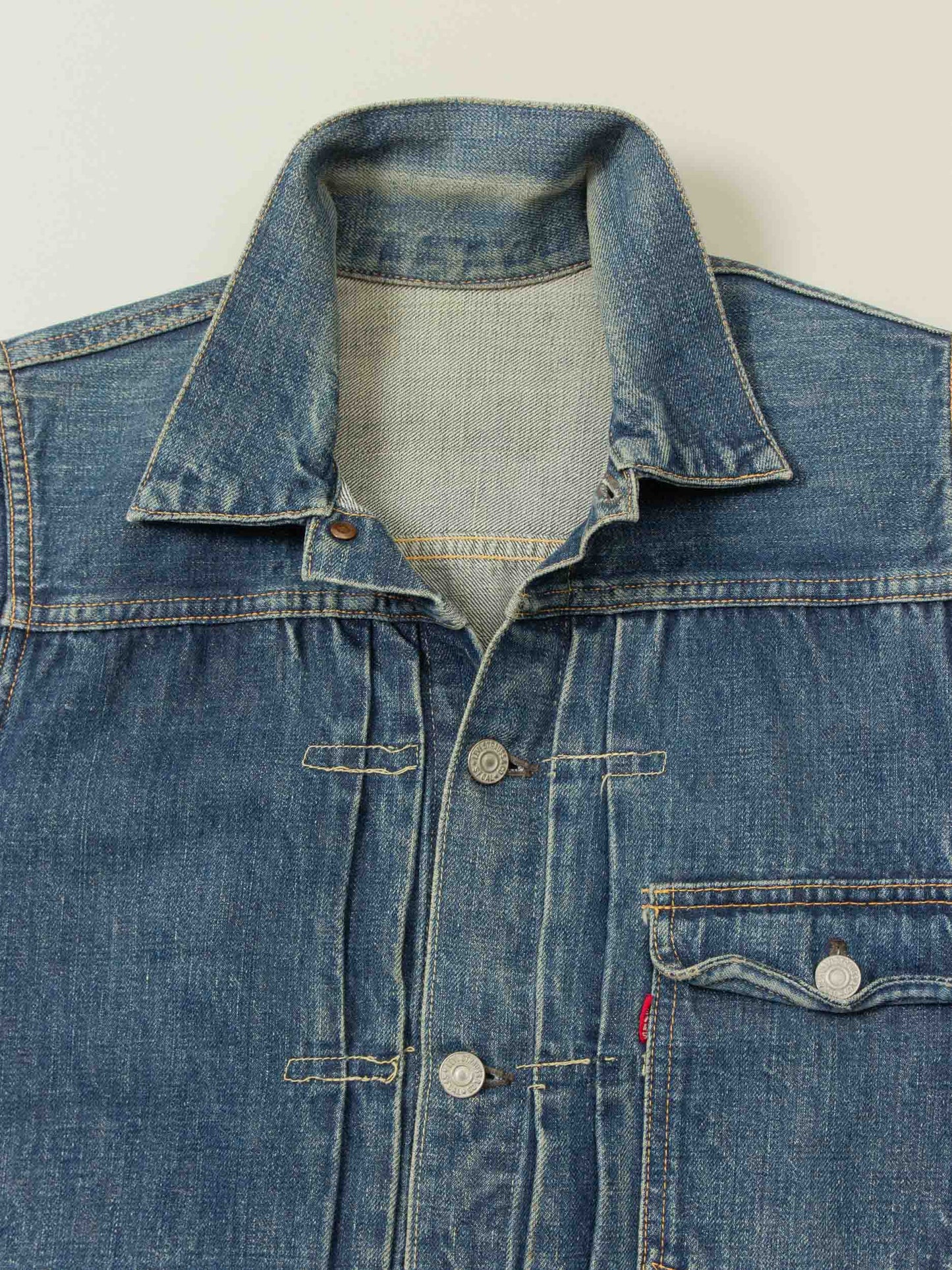 Vtg 1940s Levi's 506XX Type 1 Big E Denim Jacket (XS/S)