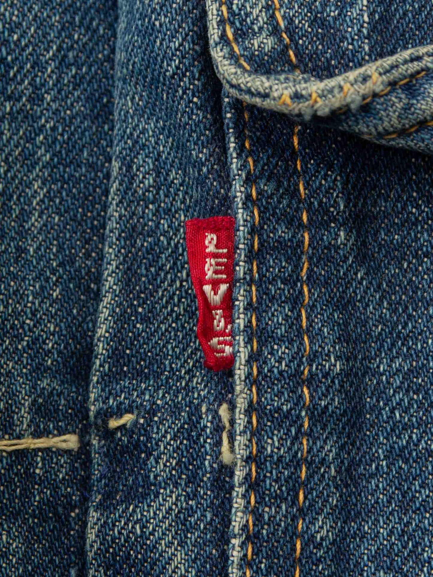 Vtg 1940s Levi's 506XX Type 1 Big E Denim Jacket (XS/S)