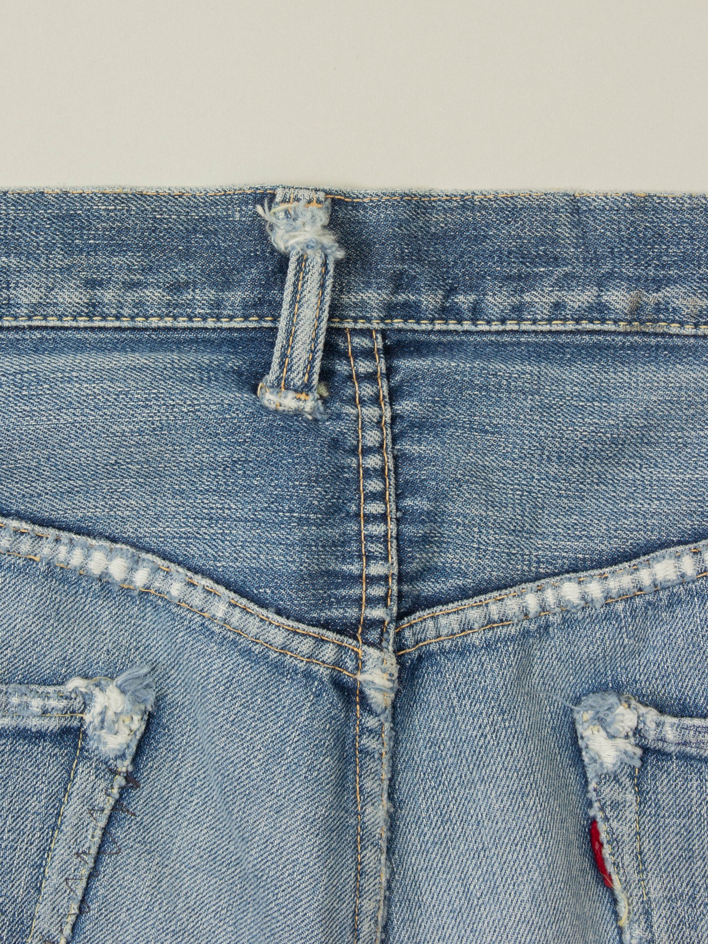 Vtg Early 1960s Levi's 501 Big E Selvedge Jeans (36x33)