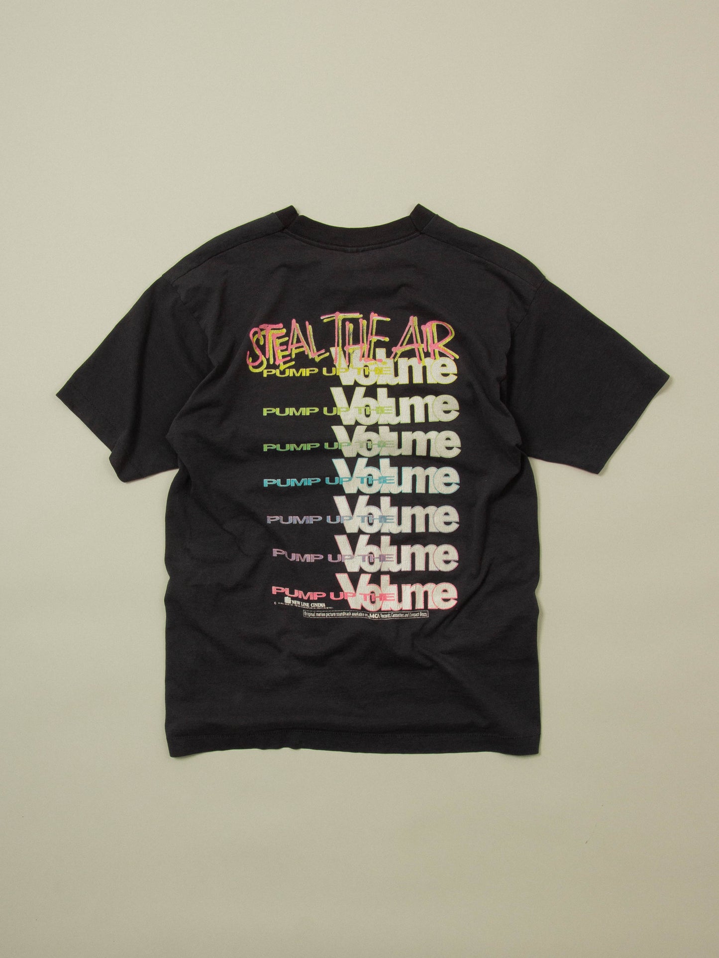 Vtg 1990s Pump Up The Volume Movie Single Stitch Promo Tee (L)