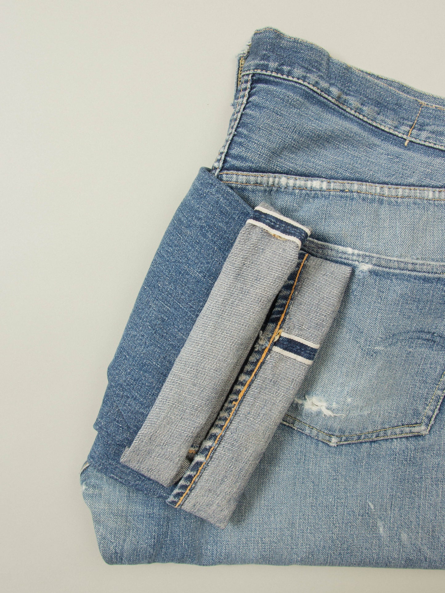 Vtg Early 1960s Levi's 501 Big E Selvedge Jeans (36x33)