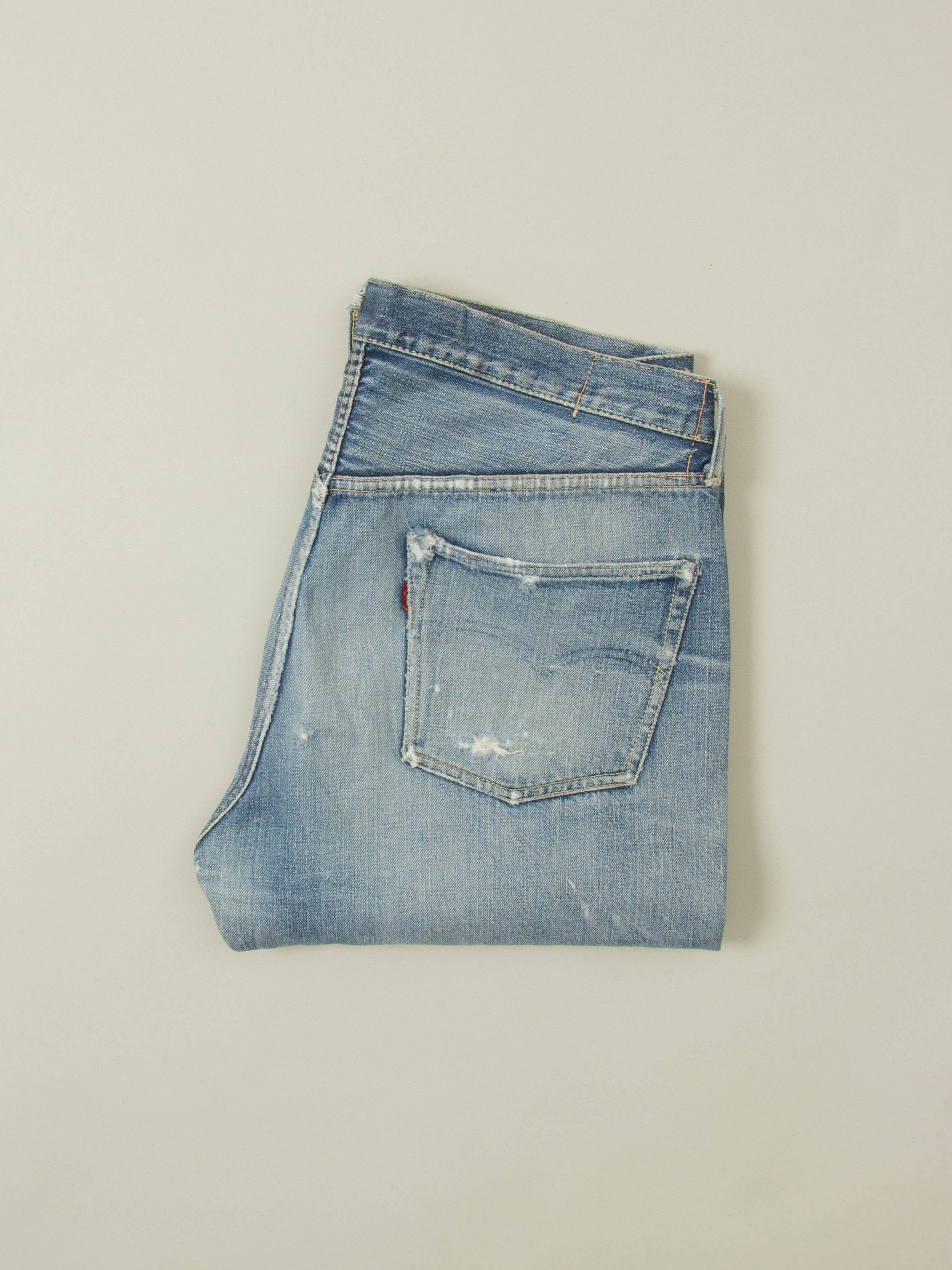 Vtg Early 1960s Levi's 501 Big E Selvedge Jeans (36x33) – Broadway