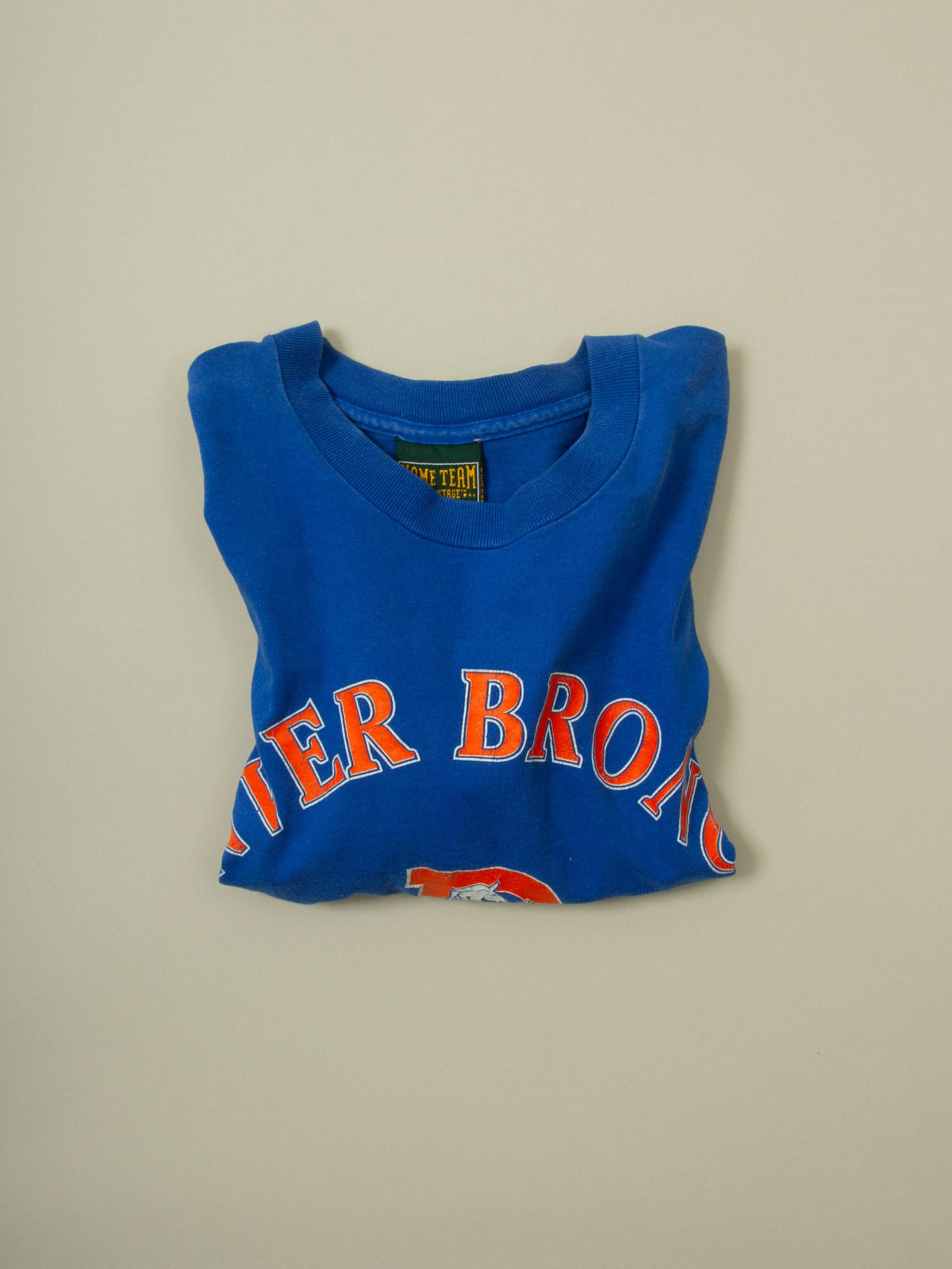 Vtg 1990s Denver Broncos Single Stitch Tee - Made in USA (L)