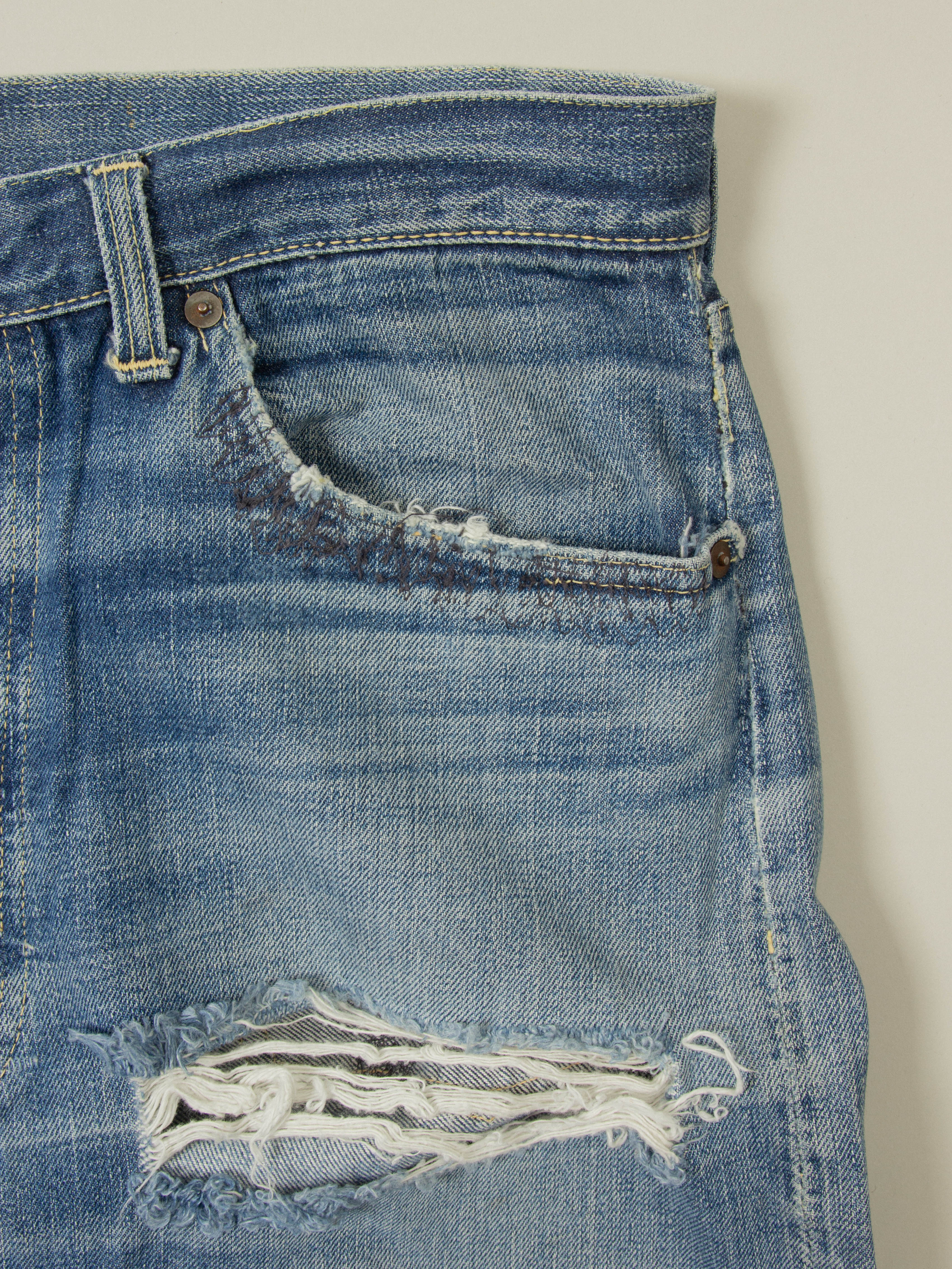 Vtg 1950/60s Levi's 501XX Selvedge Big E Jeans (34x32) – Broadway