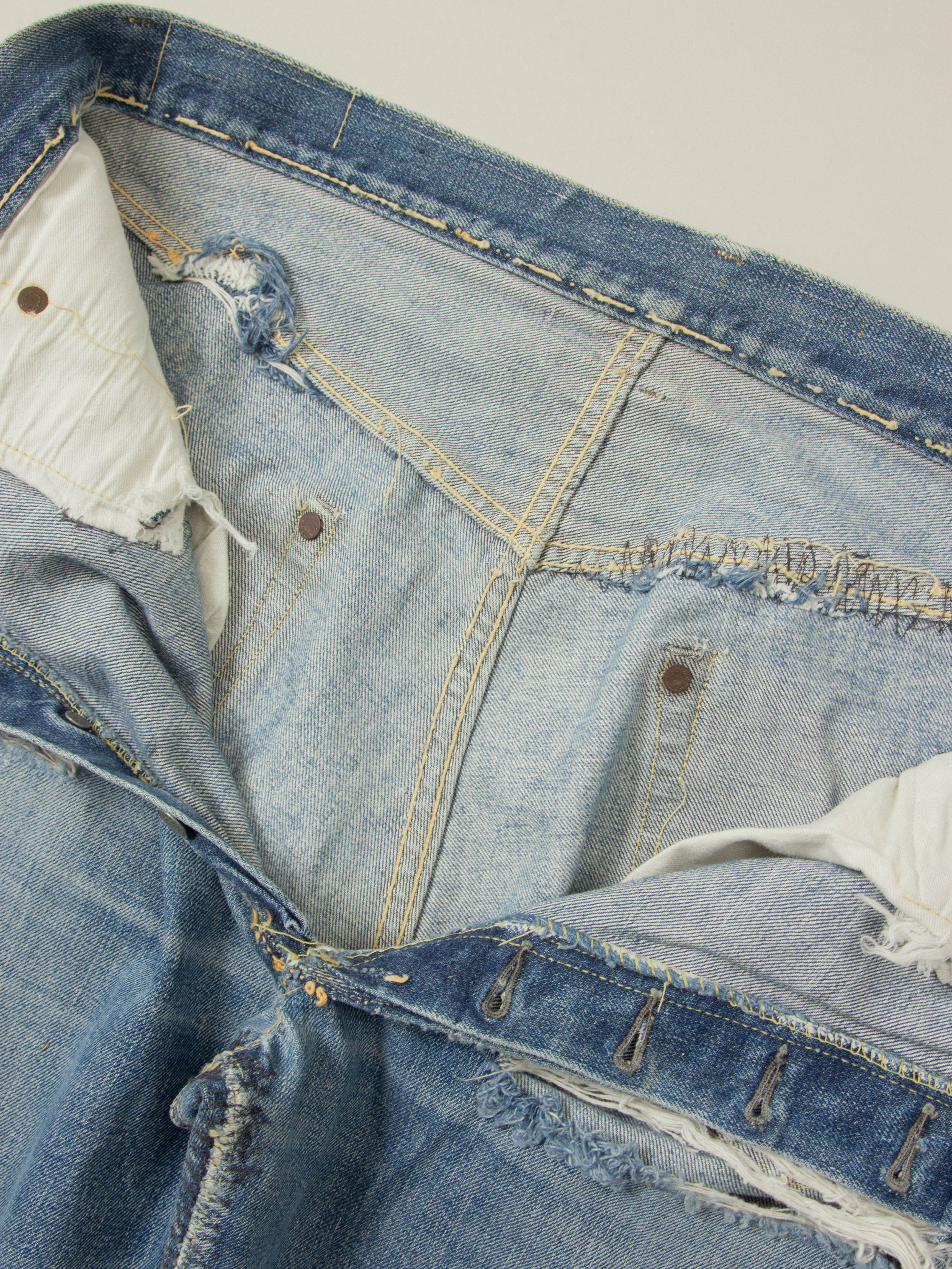 Vtg 1950/60s Levi's 501XX Selvedge Big E Jeans (34x32) – Broadway