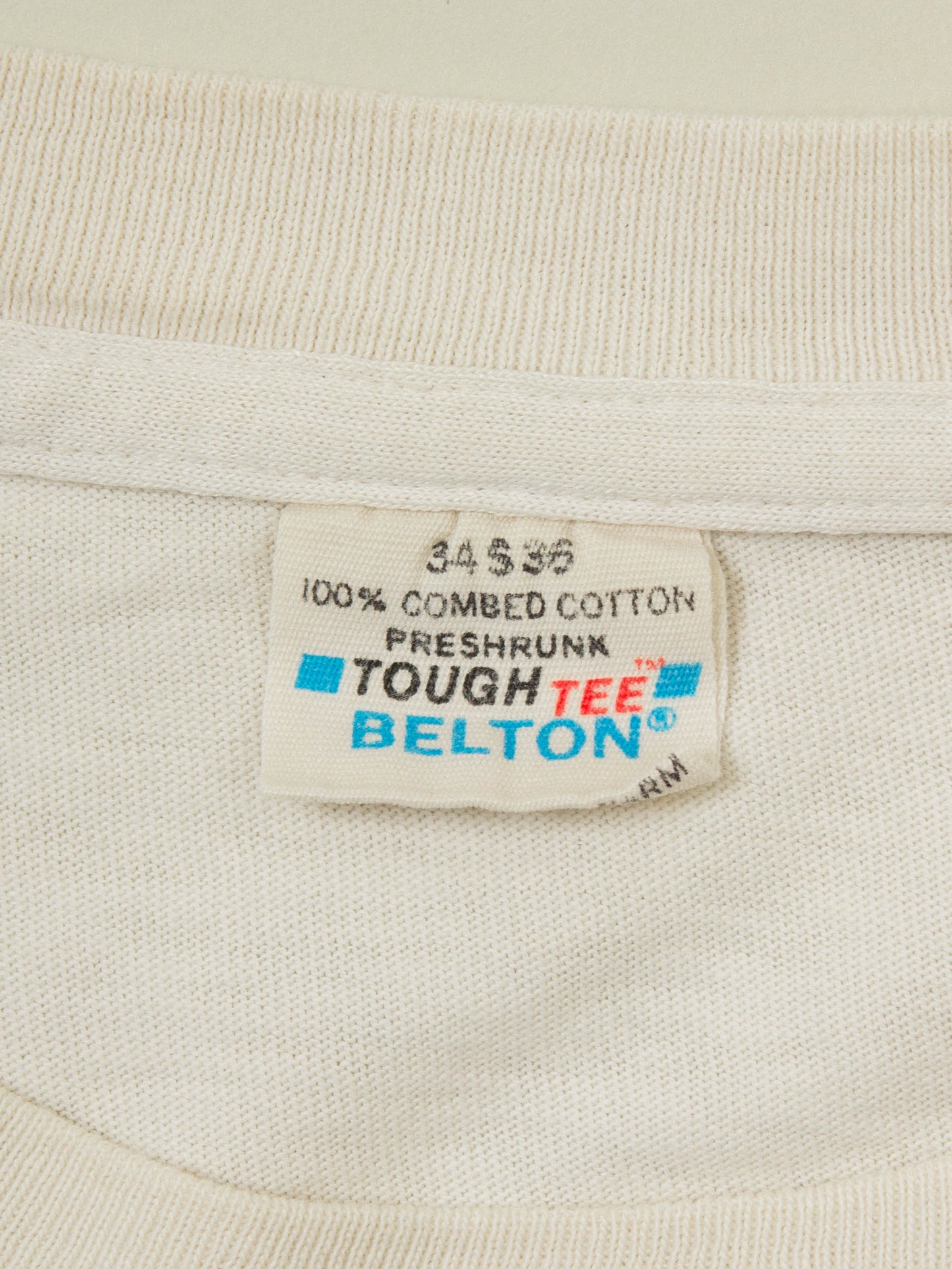 Vtg 1980s Belton Single Stitch Tee - Made in USA (S)