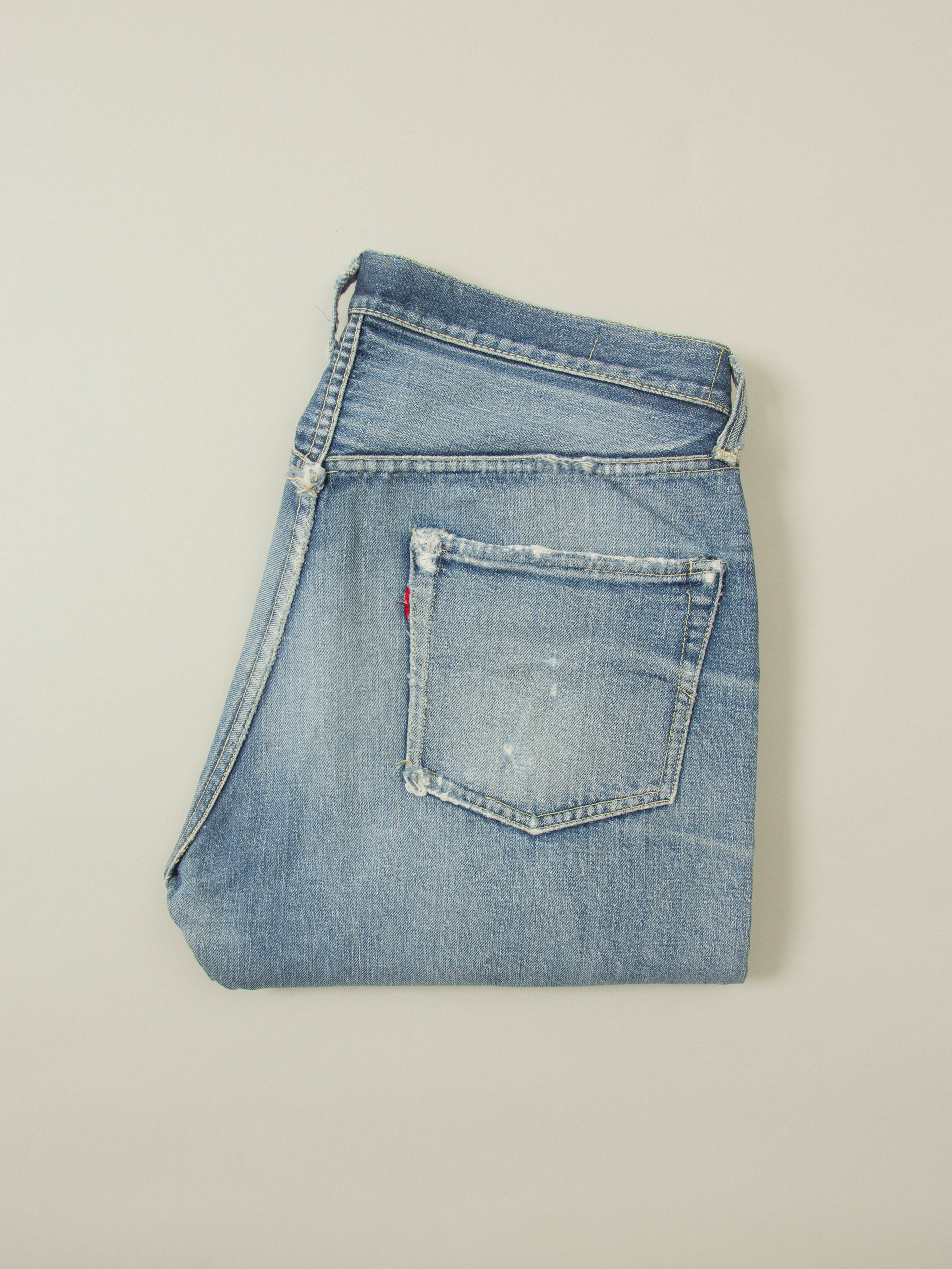 Vtg 1950/60s Levi's 501XX Selvedge Big E Jeans (34x32