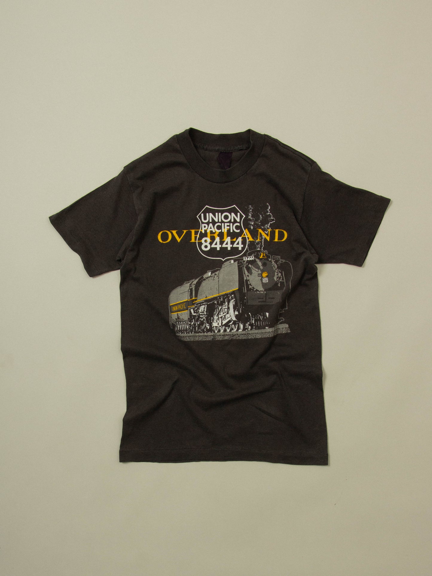 Vtg 1990s 'Union Pacific 844' Single Stitch Tee (XS)