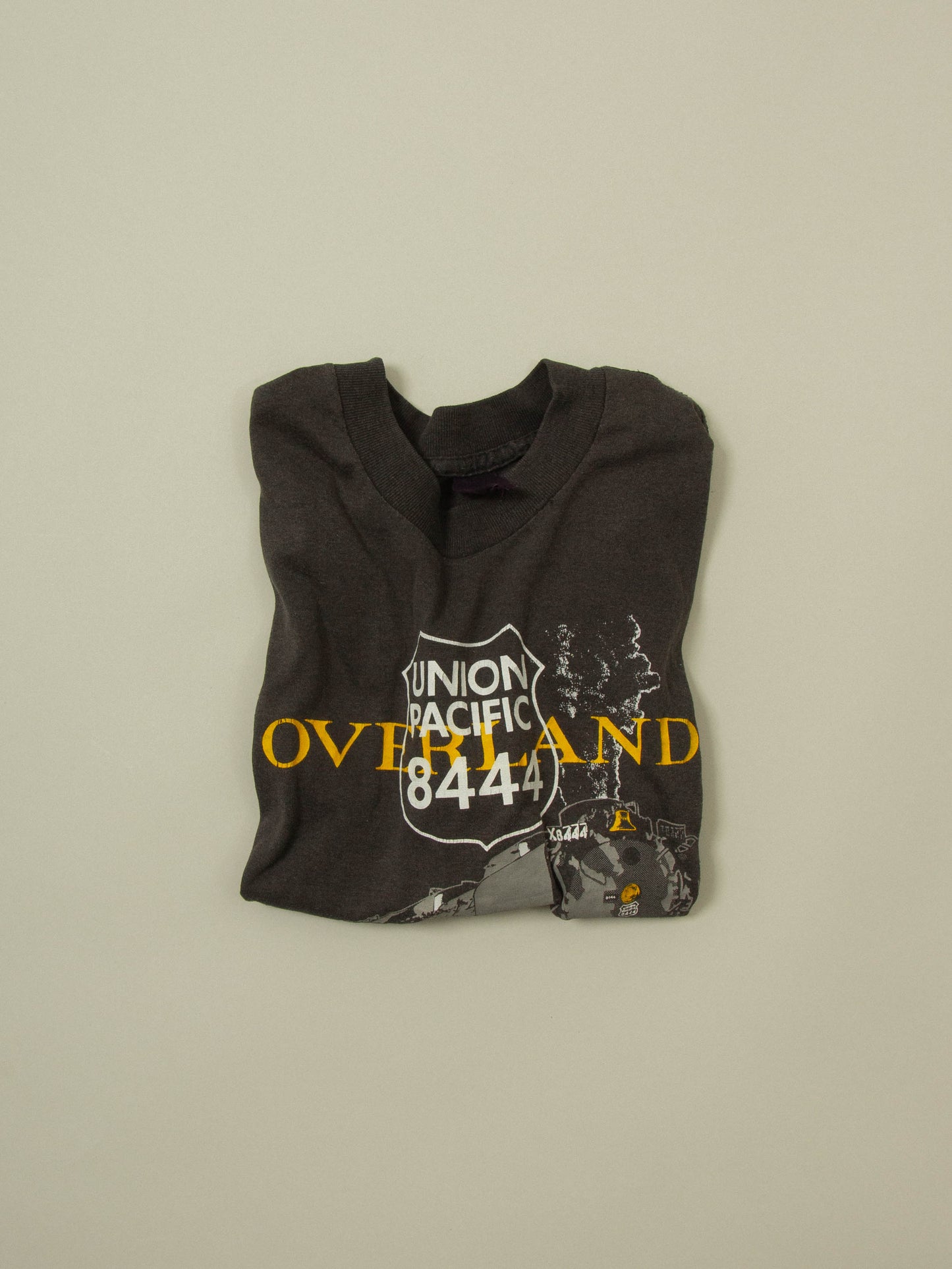 Vtg 1990s 'Union Pacific 844' Single Stitch Tee (XS)