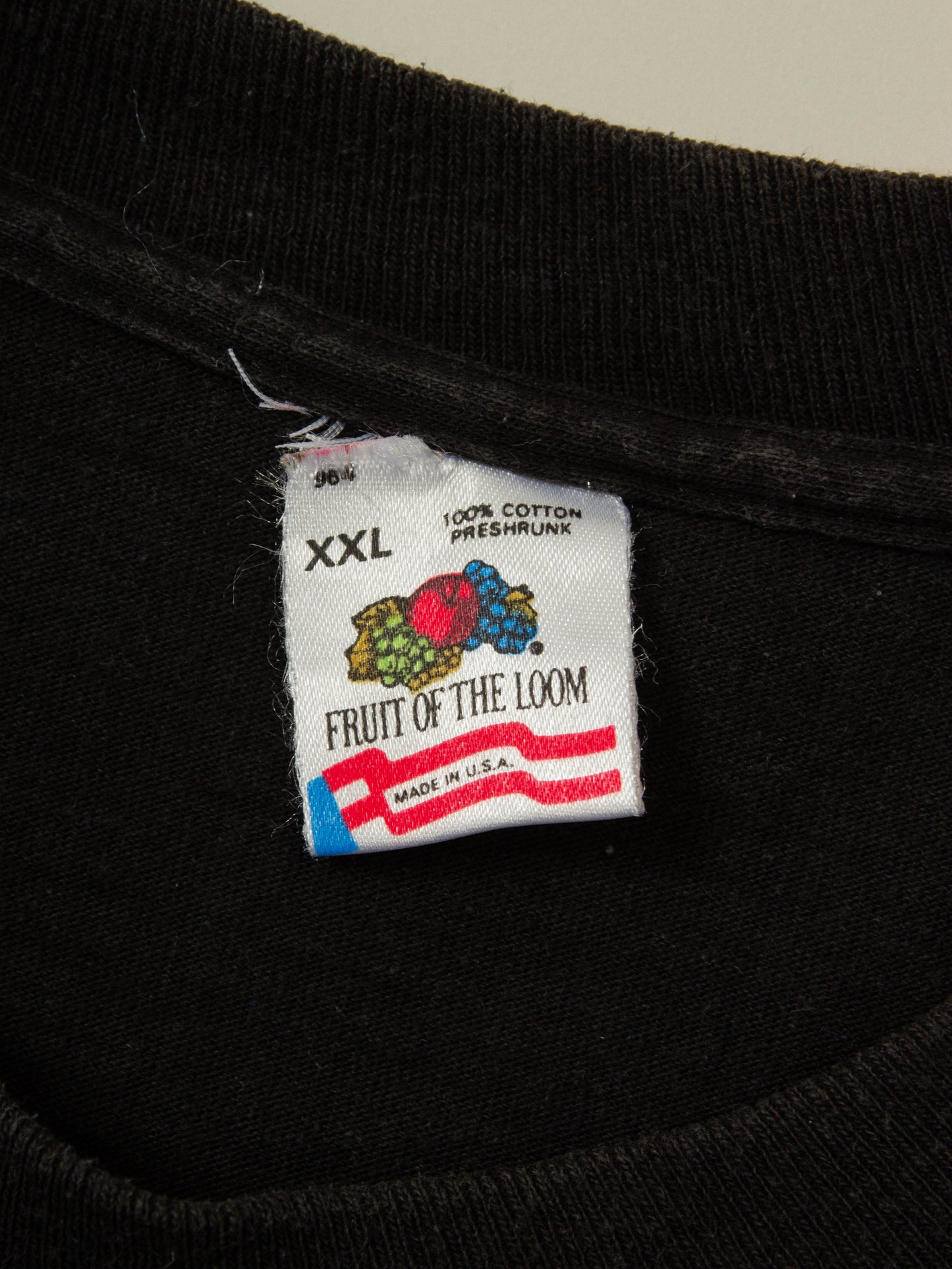 Vtg 1990s Fruit of the Loom Single Stitch Tee - Made in USA (XXL)