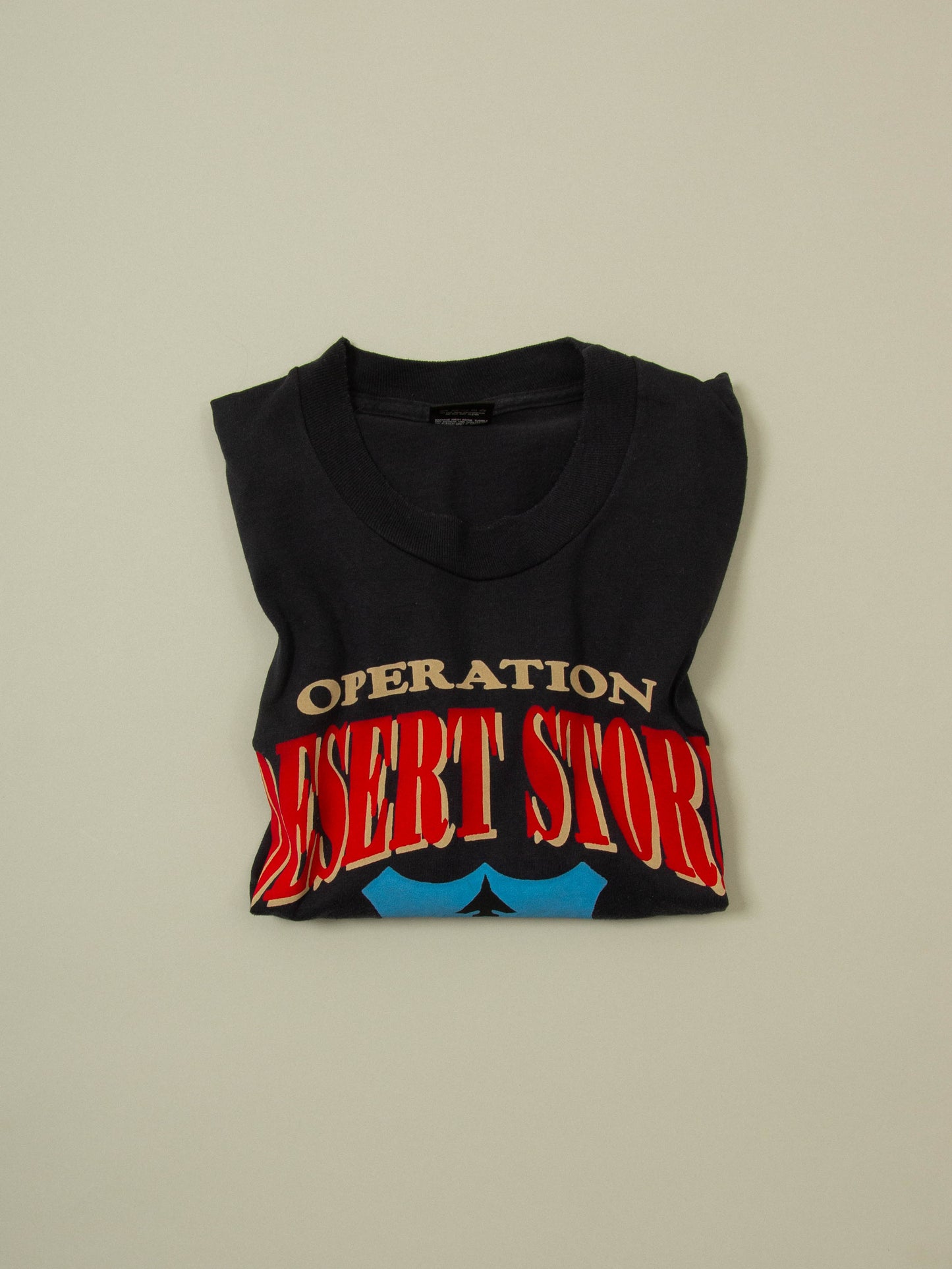 Vtg 1990s 'Operation Desert Storm' Single Stitch Tee - Made in USA (XL)