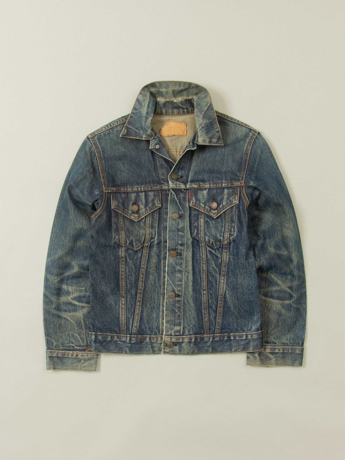 Vtg 1960s Levi's Big E Trucker Denim Jacket (S)