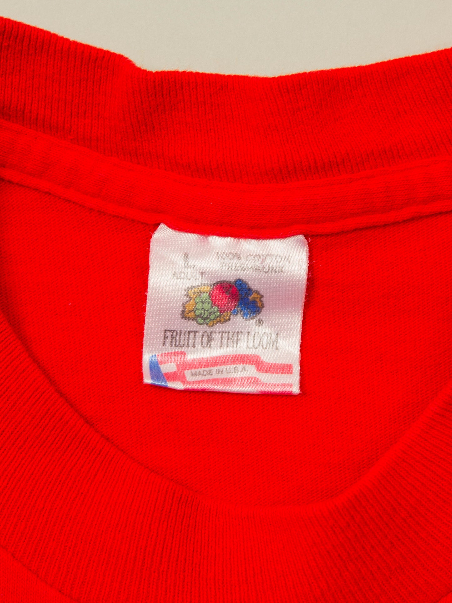 Vtg 1990s New York City Firefighter Single Stitch Tee - Made in USA (L)