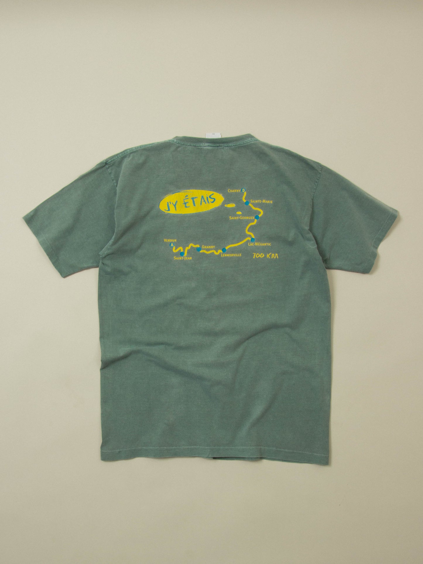 Vtg 1990s Le Grand Tour Single Stitch Tee - Made in Canada (L)