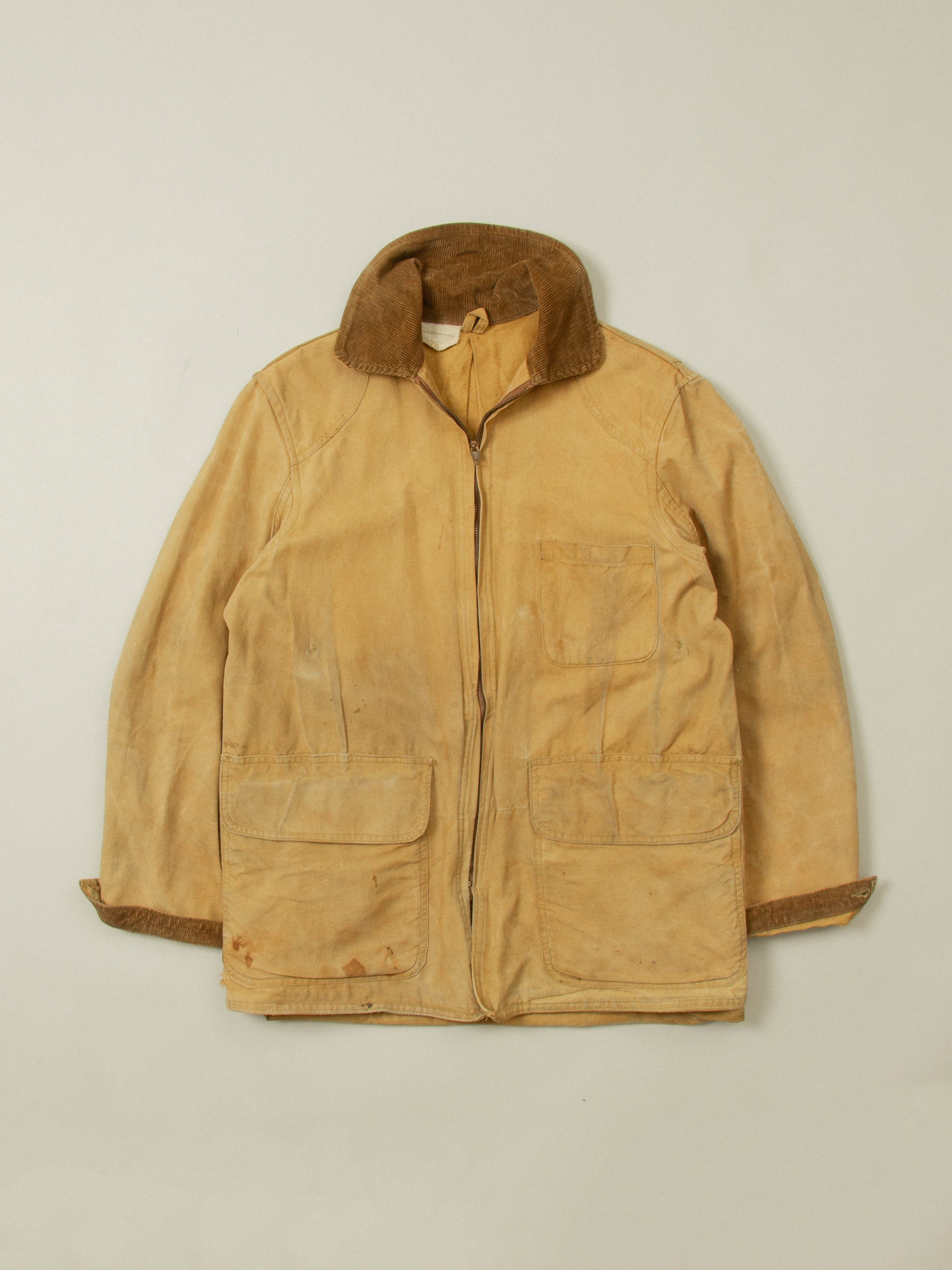 50s AMERICAN FIELD hunting jacket 襤褸 VINTAGE 40s 50s Shooting Hunting Jacket Hettrick American