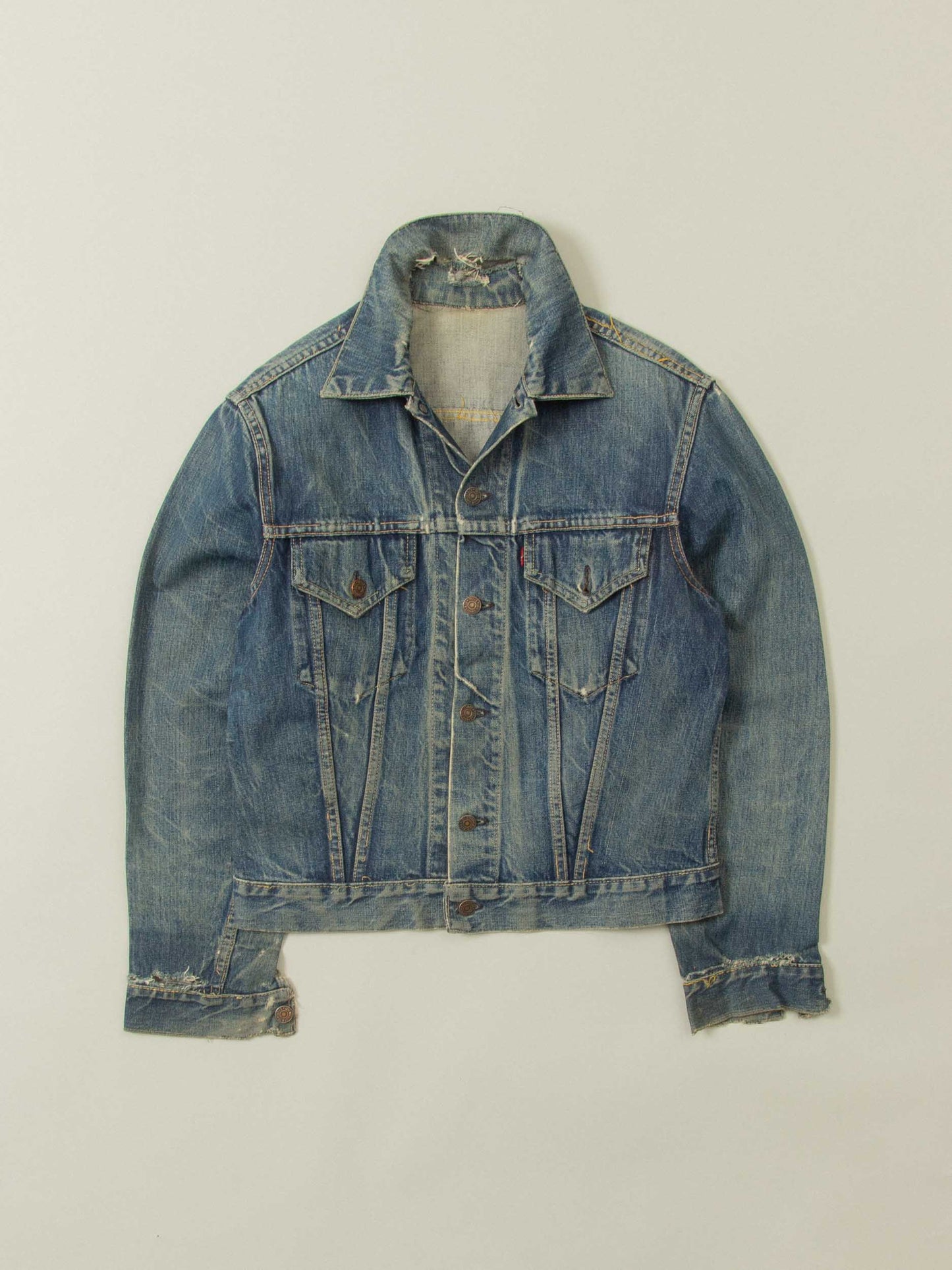 Vtg 1960s Levi's 557 Big E Denim Jacket (M)