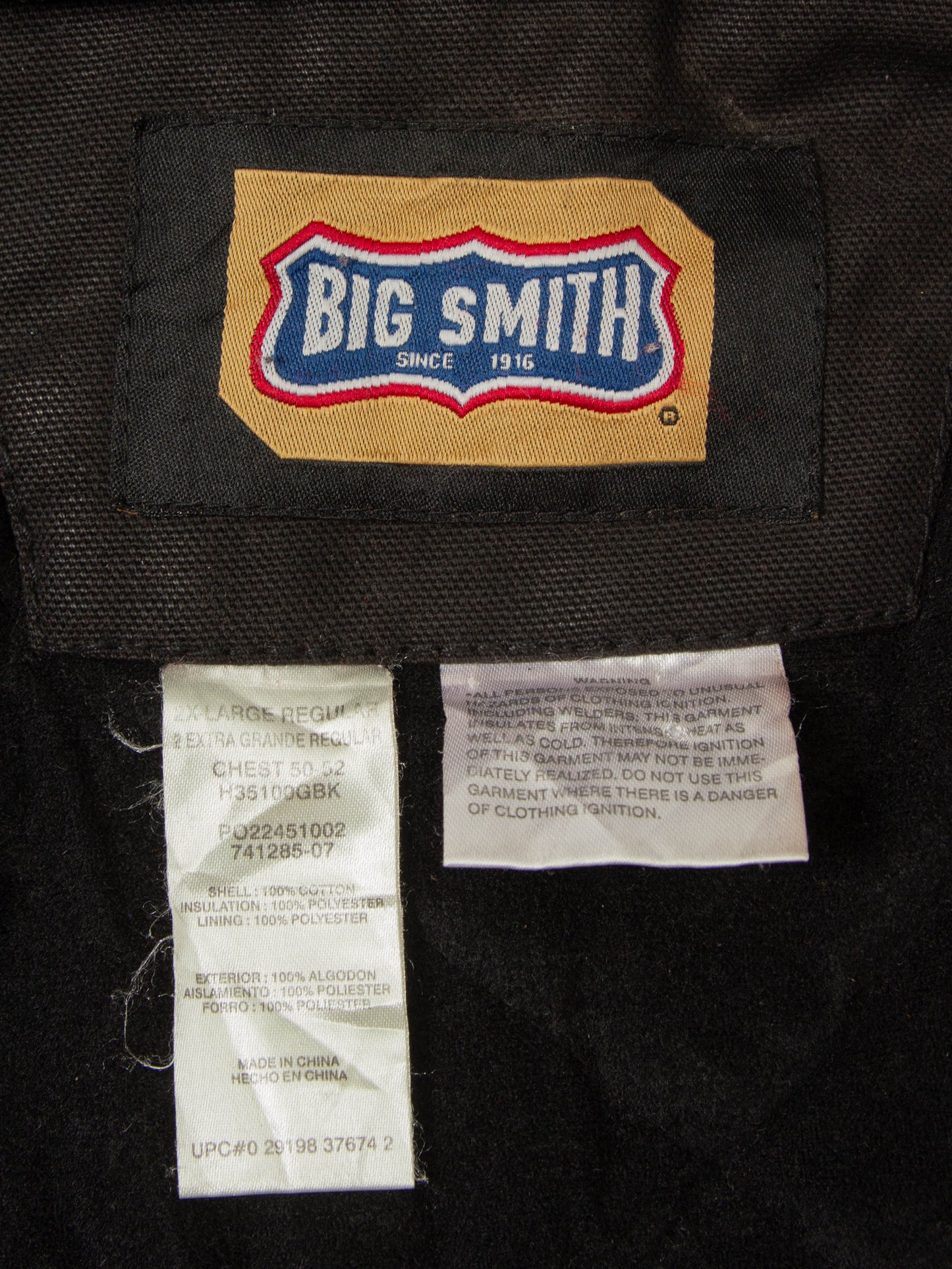 Vtg 1990s Big Smith Canvas Workwear Jacket (XL)