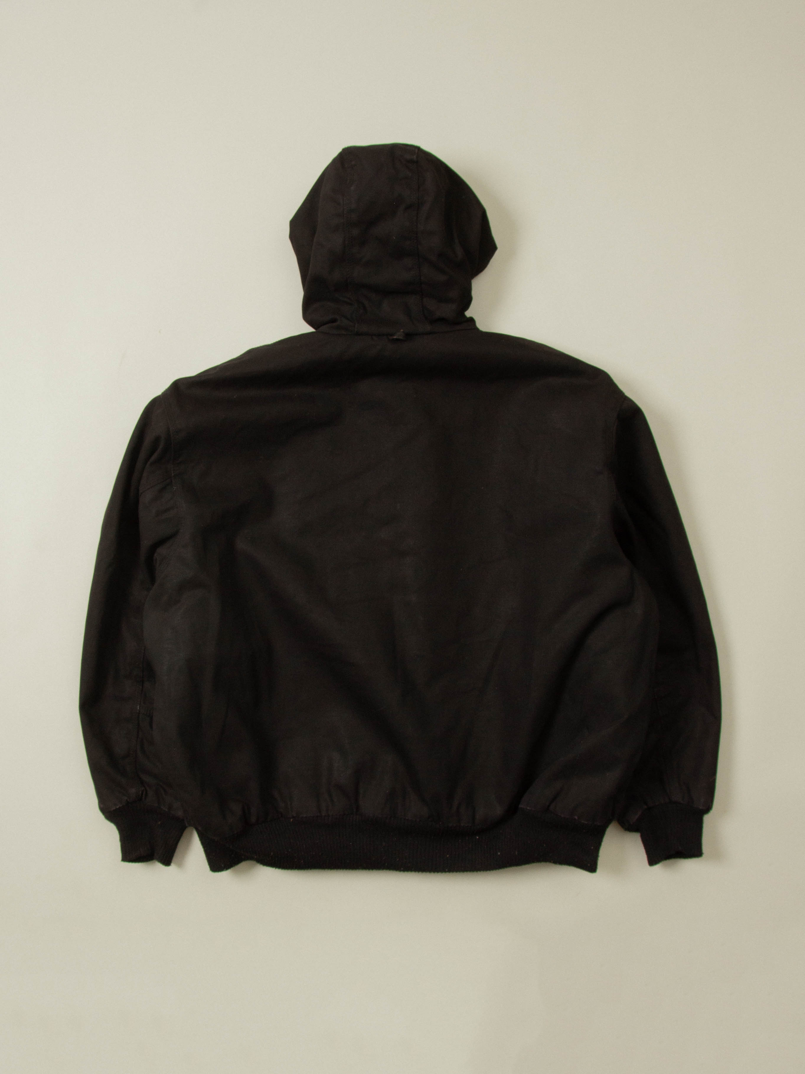 90s BIG SMITH カバーオール ブラック フェード ワークジャケットL IMG_2760-RedigeraJacket5251014