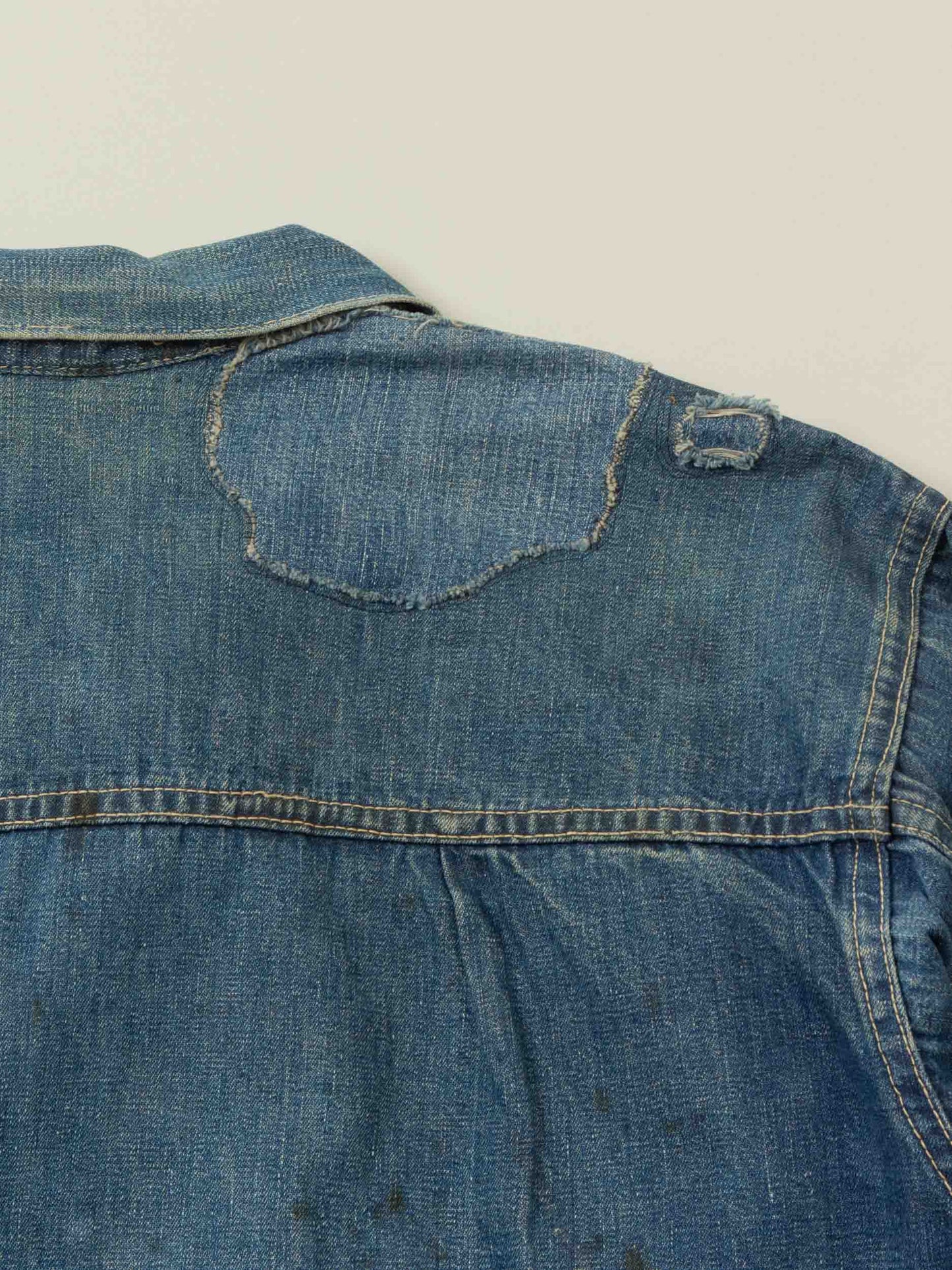 Vtg 1940s Montgomery Ward 101 Type 1 Denim Jacket - Made in USA (L)