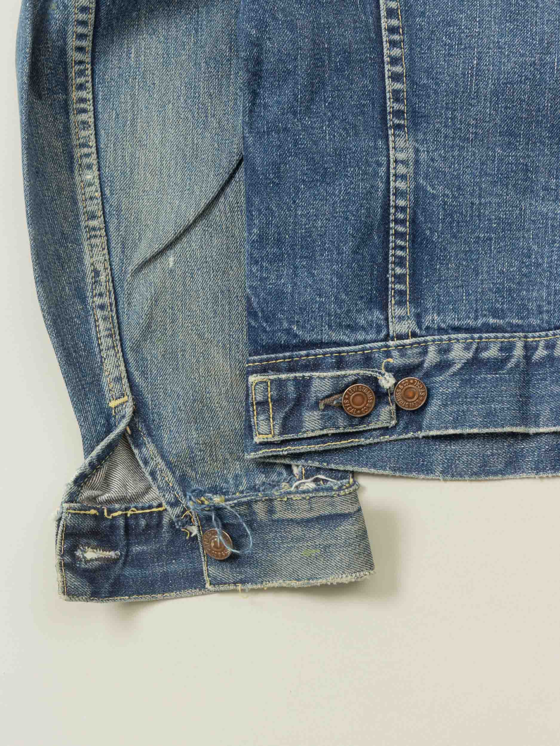 Vtg 1960s Levi's 557XX Big E Denim Jacket (S) – Broadway & Sons