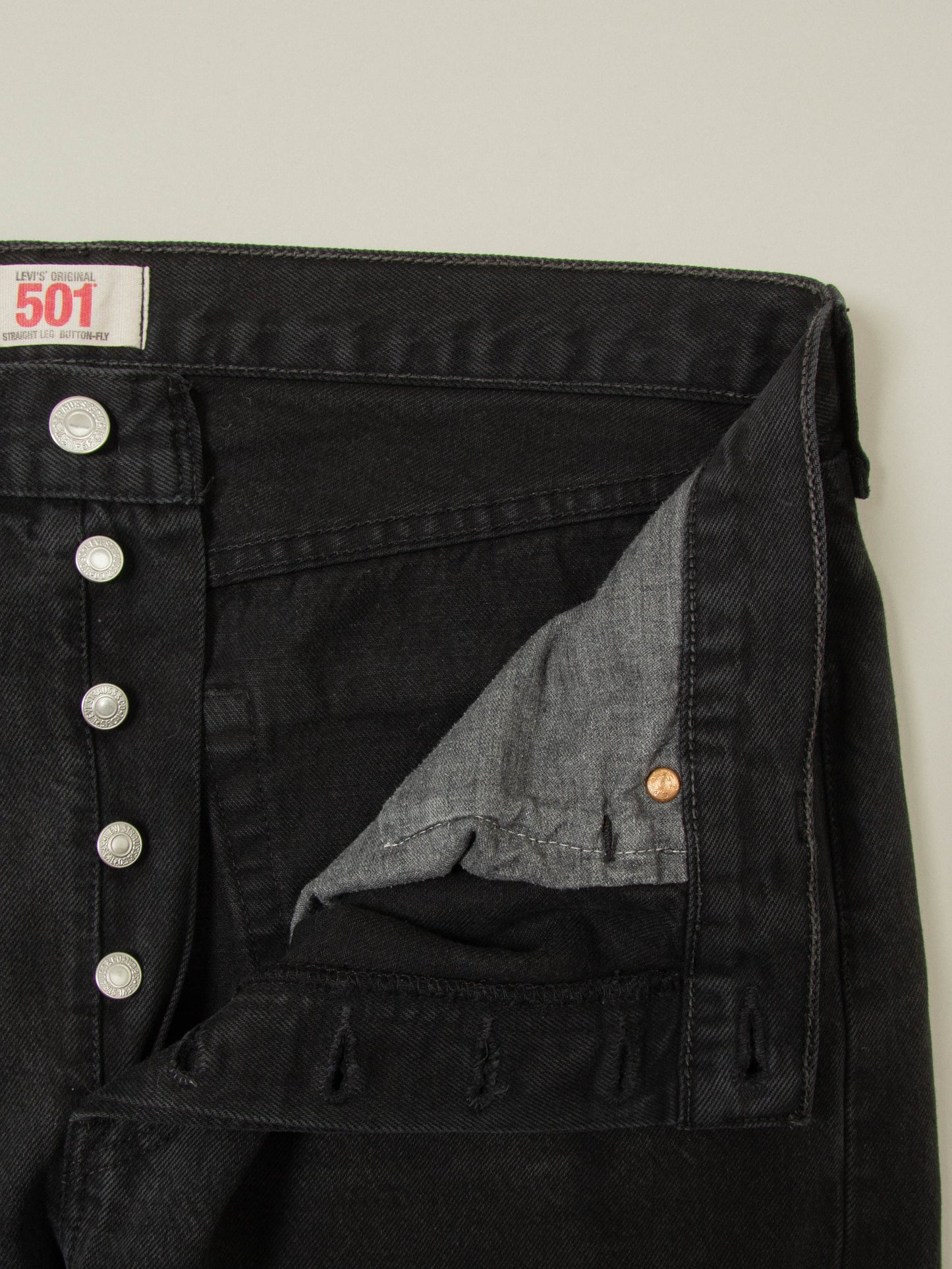 Vtg Black Levi's 501 Jeans (36x30)