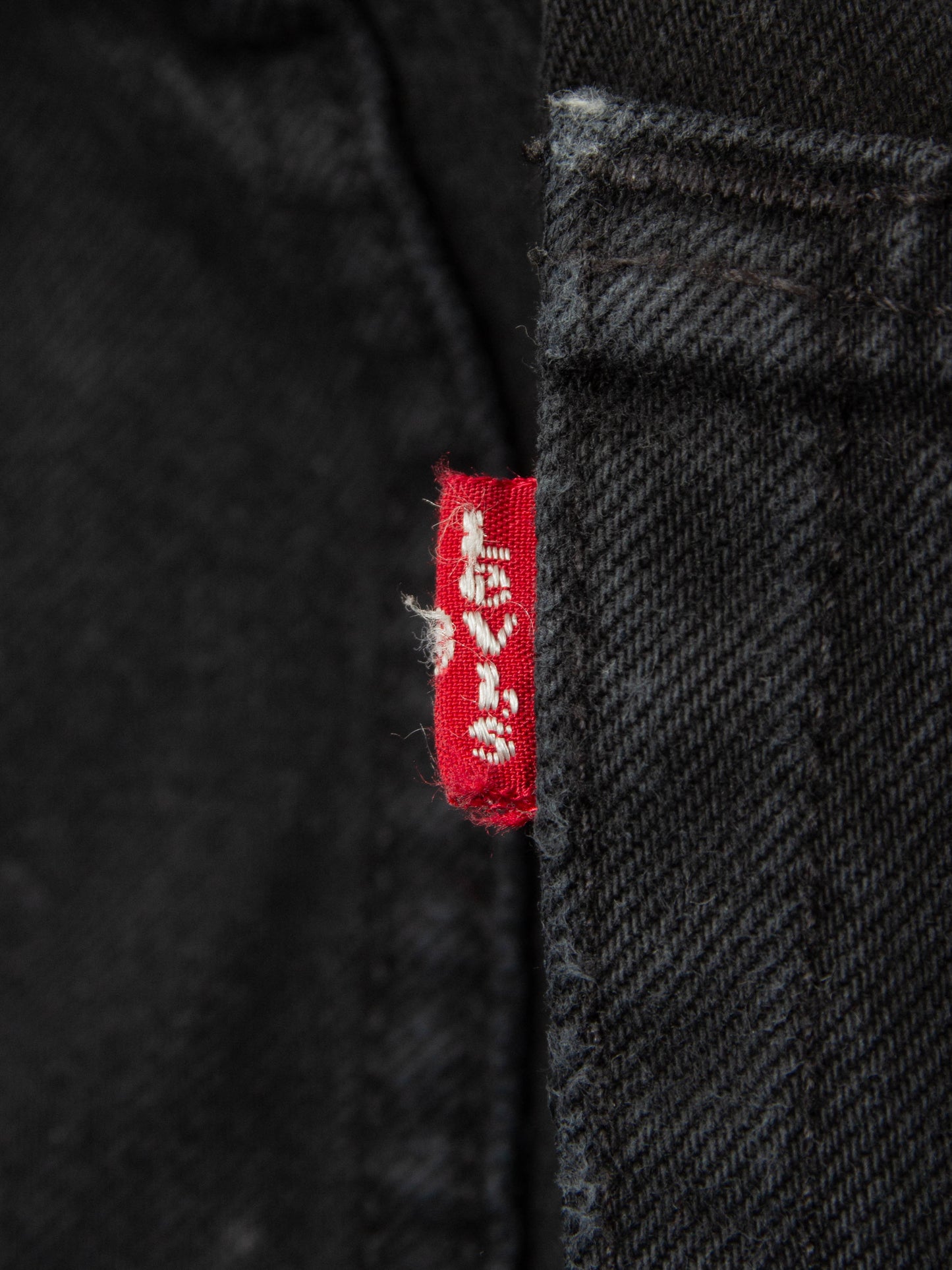 Vtg Black Levi's 501 Jeans (36x30)