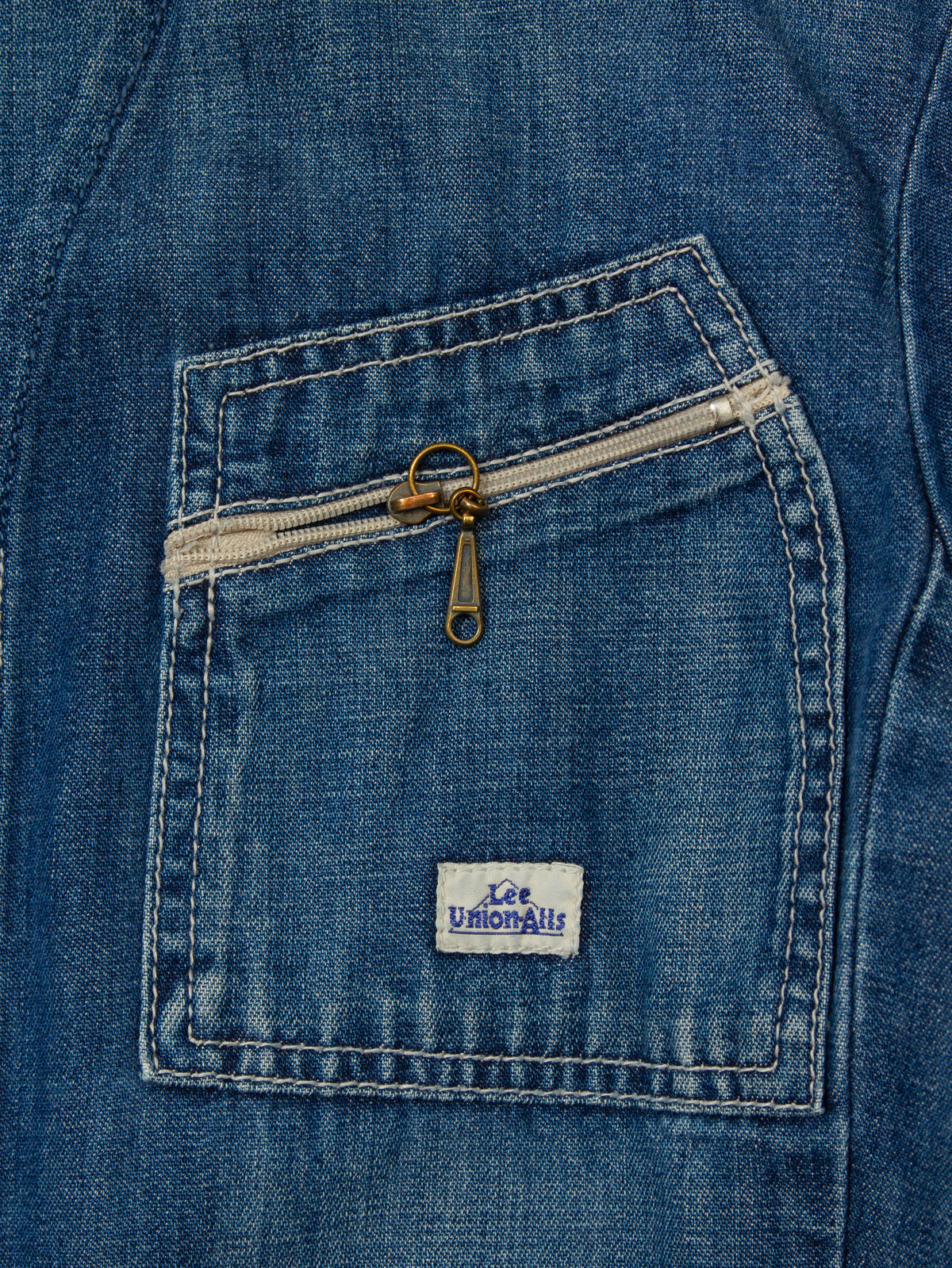 Vtg Lee Union-Alls Women's Denim Jacket (L)