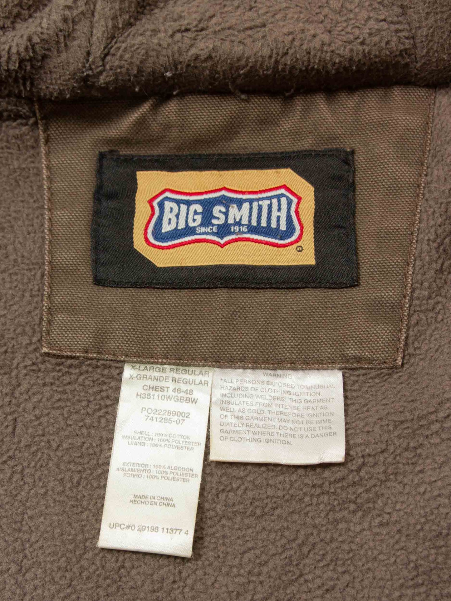 Vtg 1990s Big Smith Canvas Workwear Jacket (XL)
