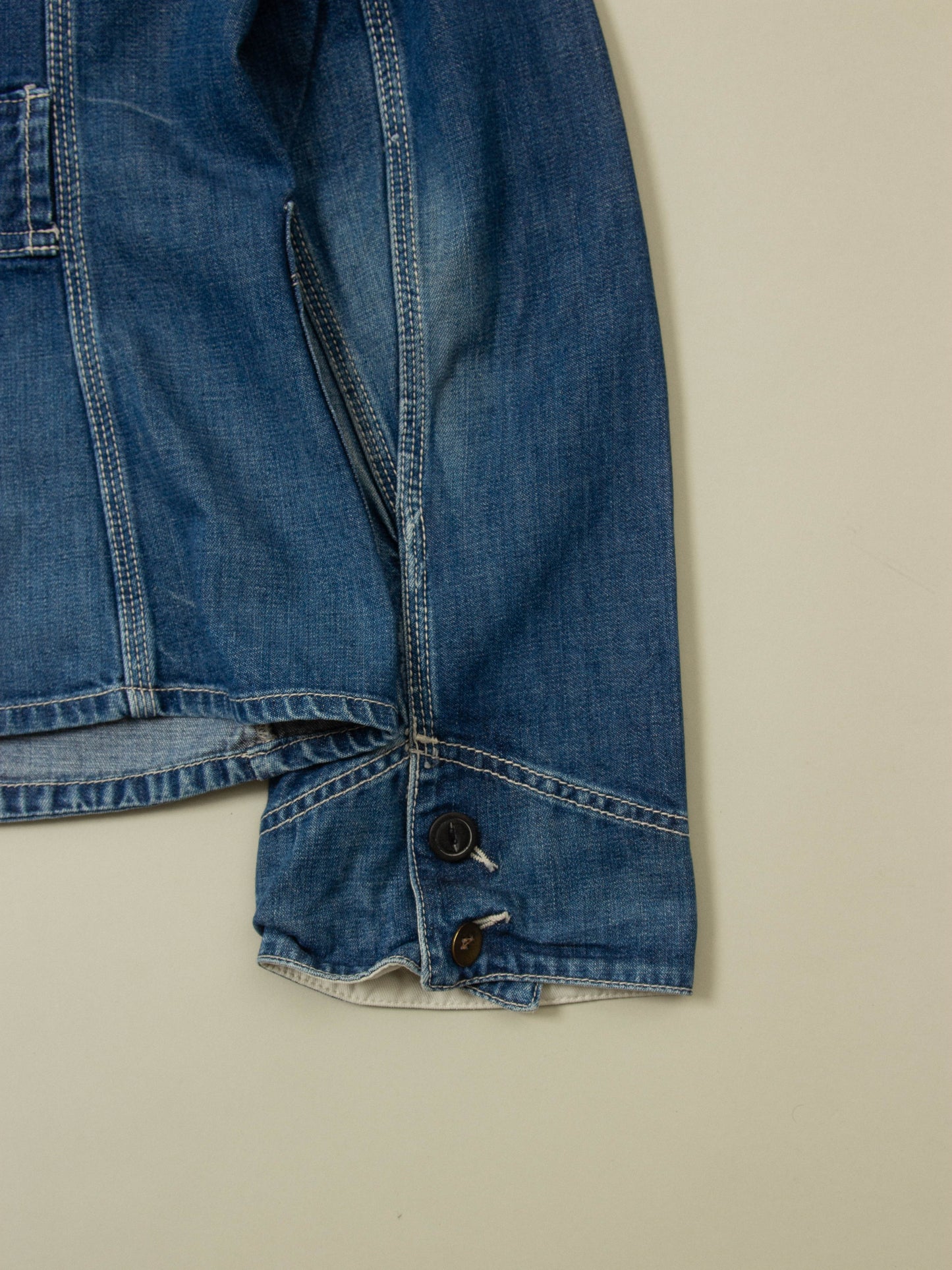 Vtg Lee Union-Alls Women's Denim Jacket (L)