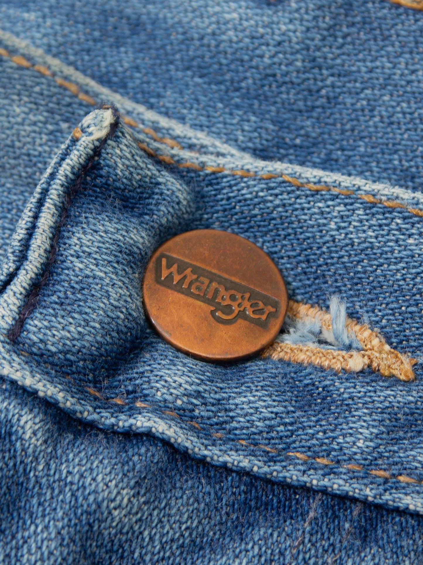 Vtg 1970s Wrangler Bootcut Jeans – Made in USA (38x31)