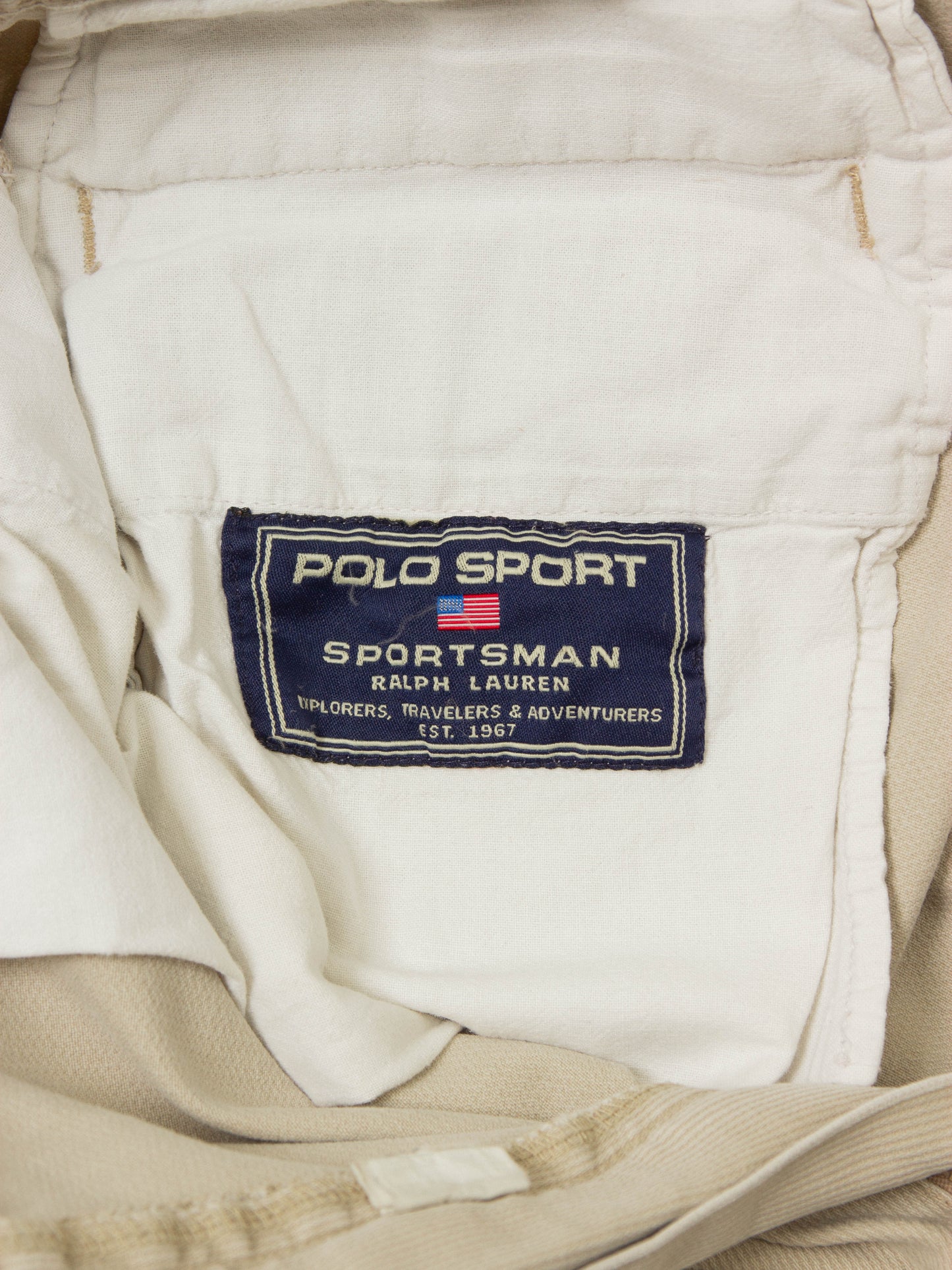 Vtg 1990s Polo Sport Ralph Lauren Corduroy Trousers (34x31)