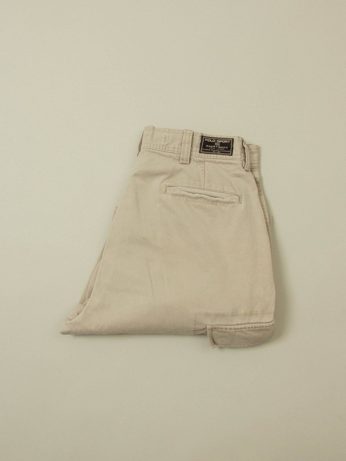 Vtg 1990s Polo Sport Ralph Lauren Corduroy Trousers (34x31)