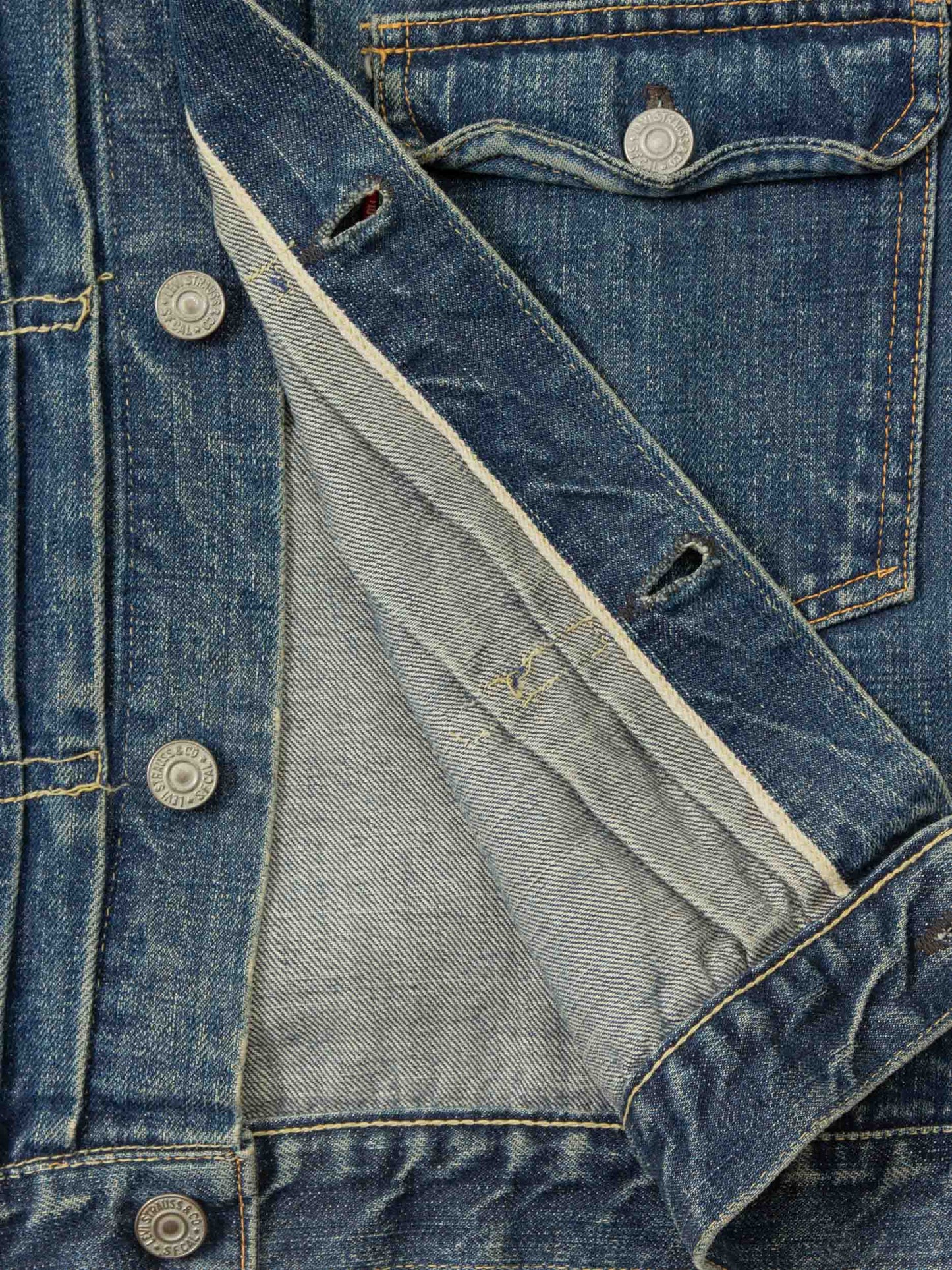 Vtg 1940s Levi's 506XX Type 1 Big E Denim Jacket (XS/S)