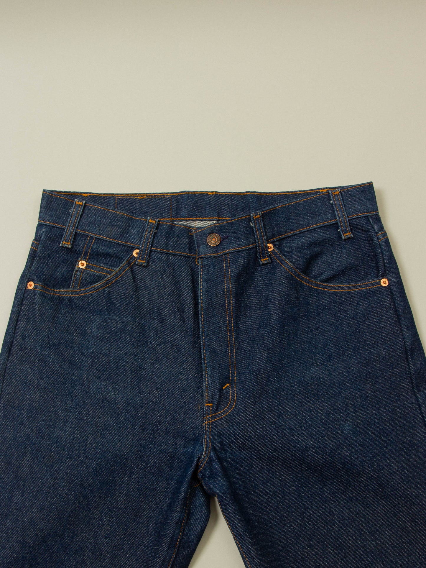 Vtg 1980s Mint Levi's 505 Orange Tab Jeans - Made in USA (34x31)
