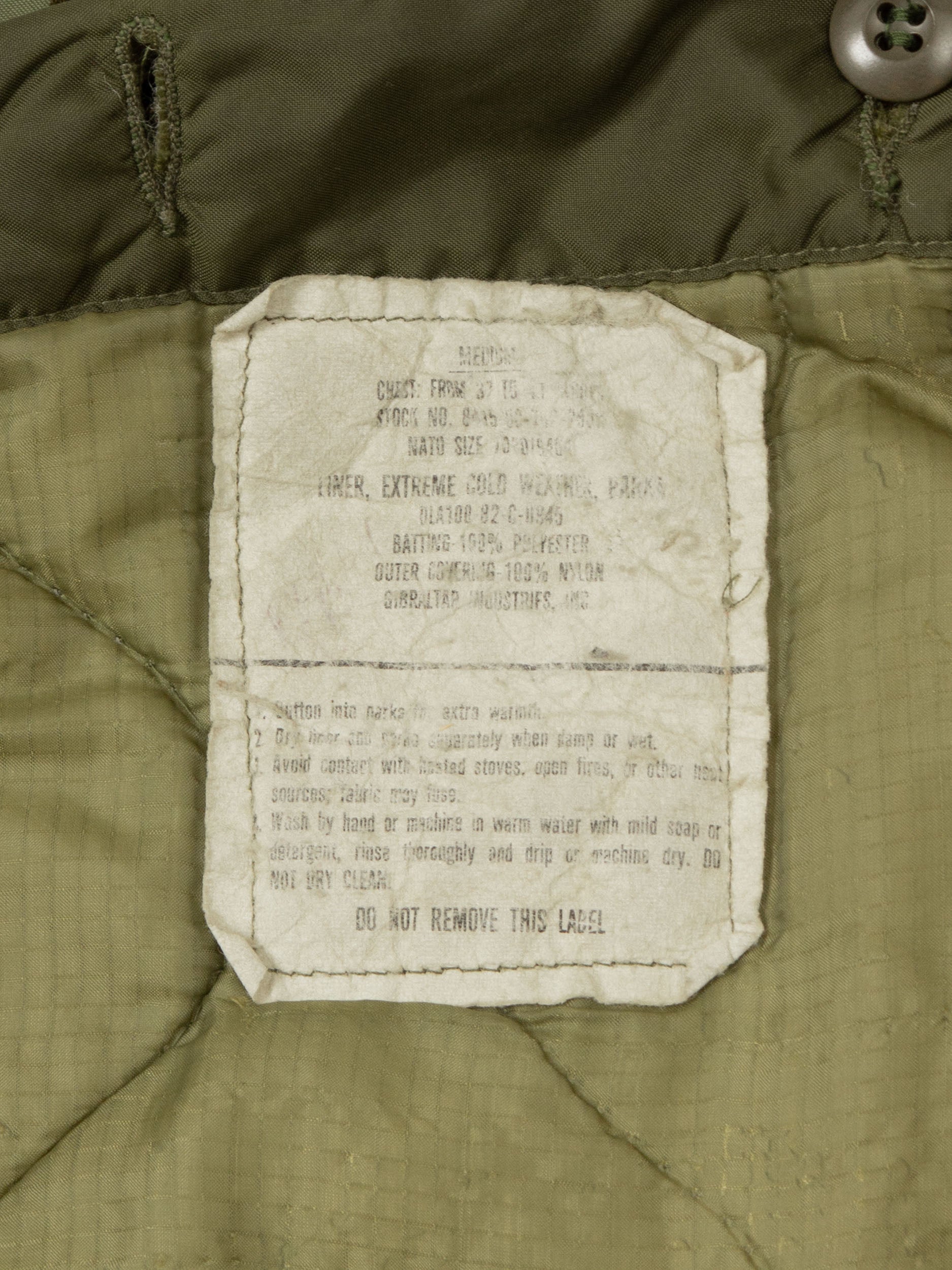 Vtg US Army M65 'MOD' Fishtail Parka (M) – Broadway & Sons
