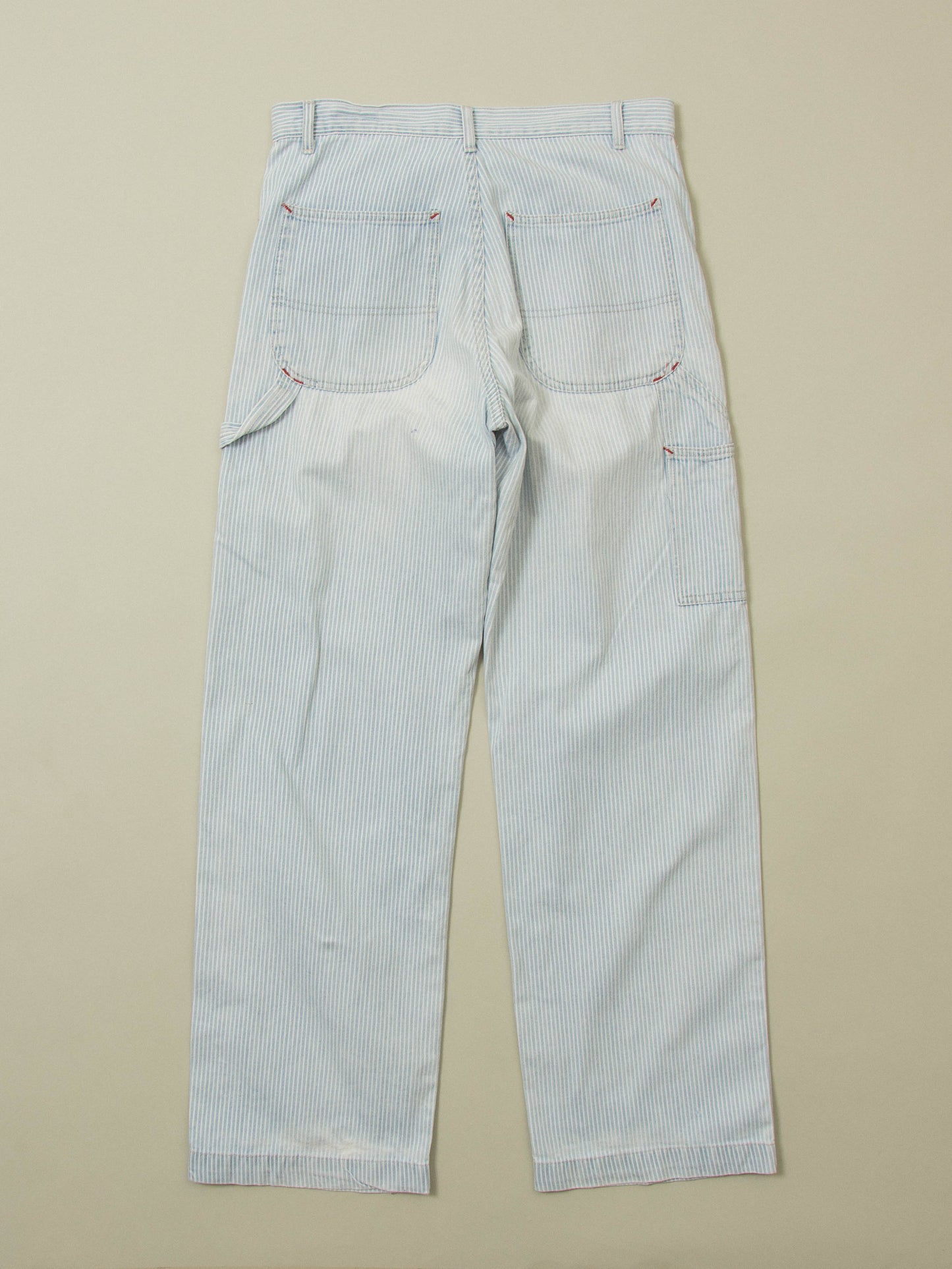 Vtg Striped Carpenter Jeans (32x32)