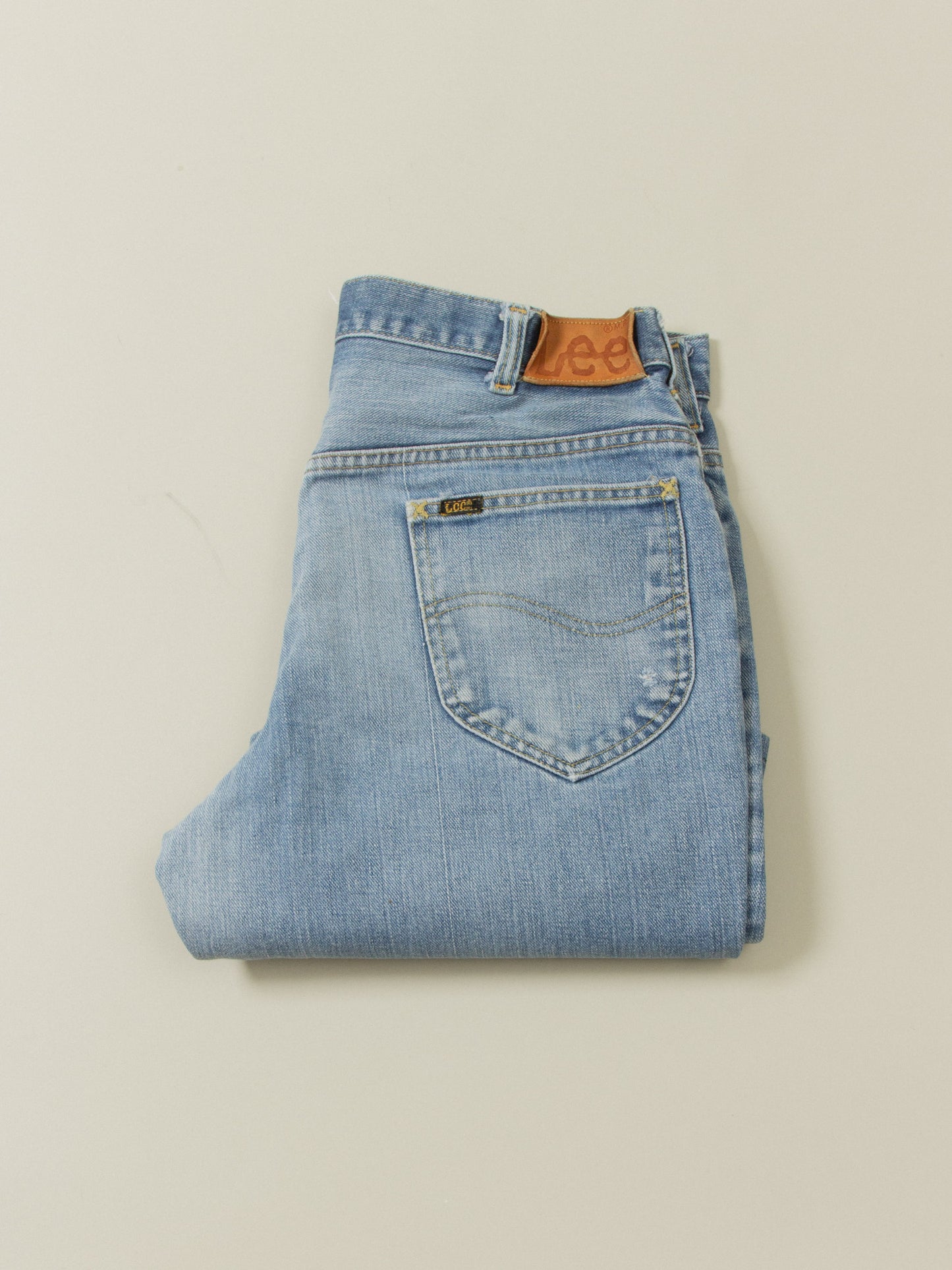 Vtg 1980s Bootcut Lee Rider Jeans - Made in USA (34x27)