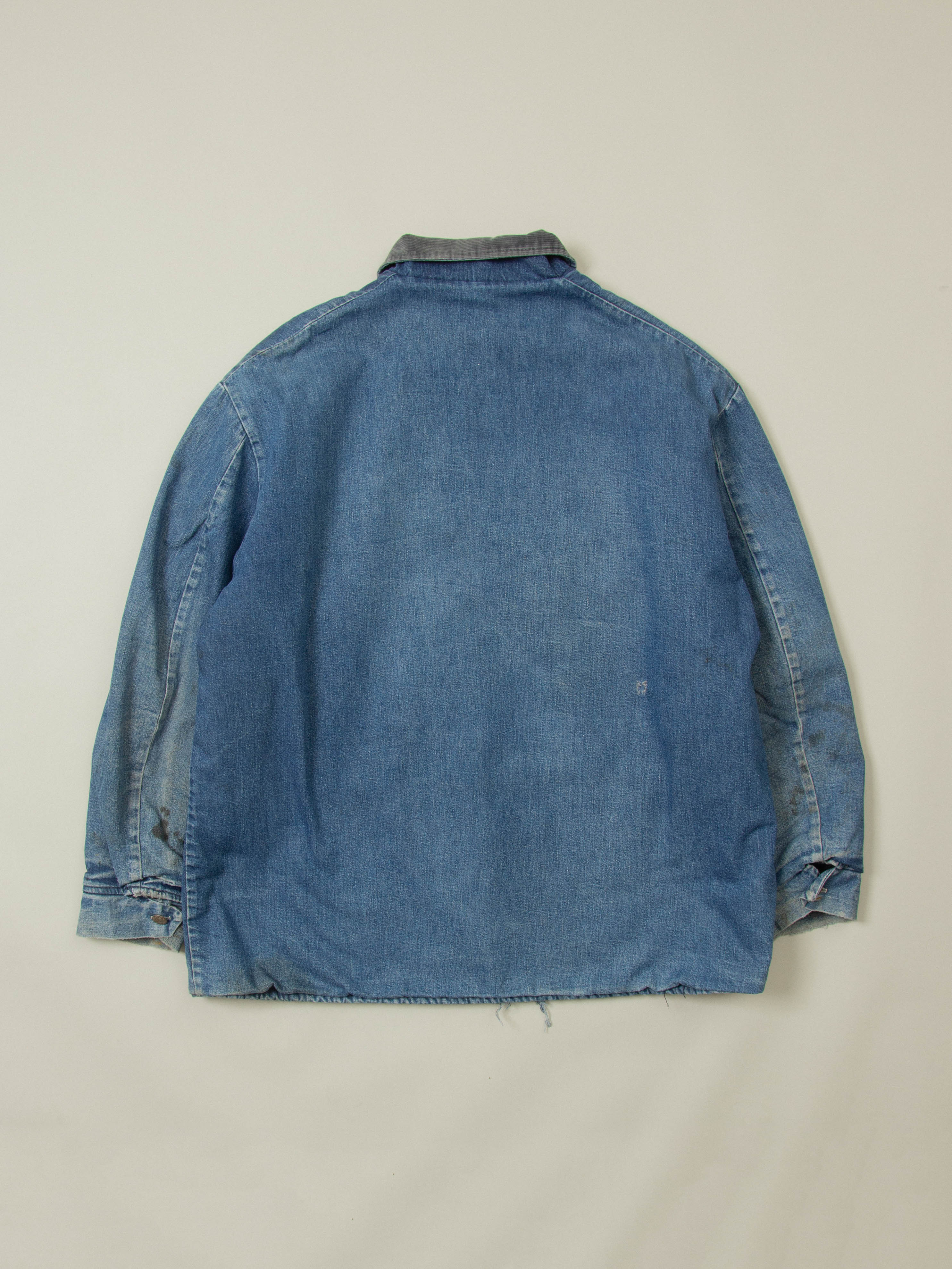 Vtg 1970s Lined Loco Chore Denim Jacket – Made in USA (L