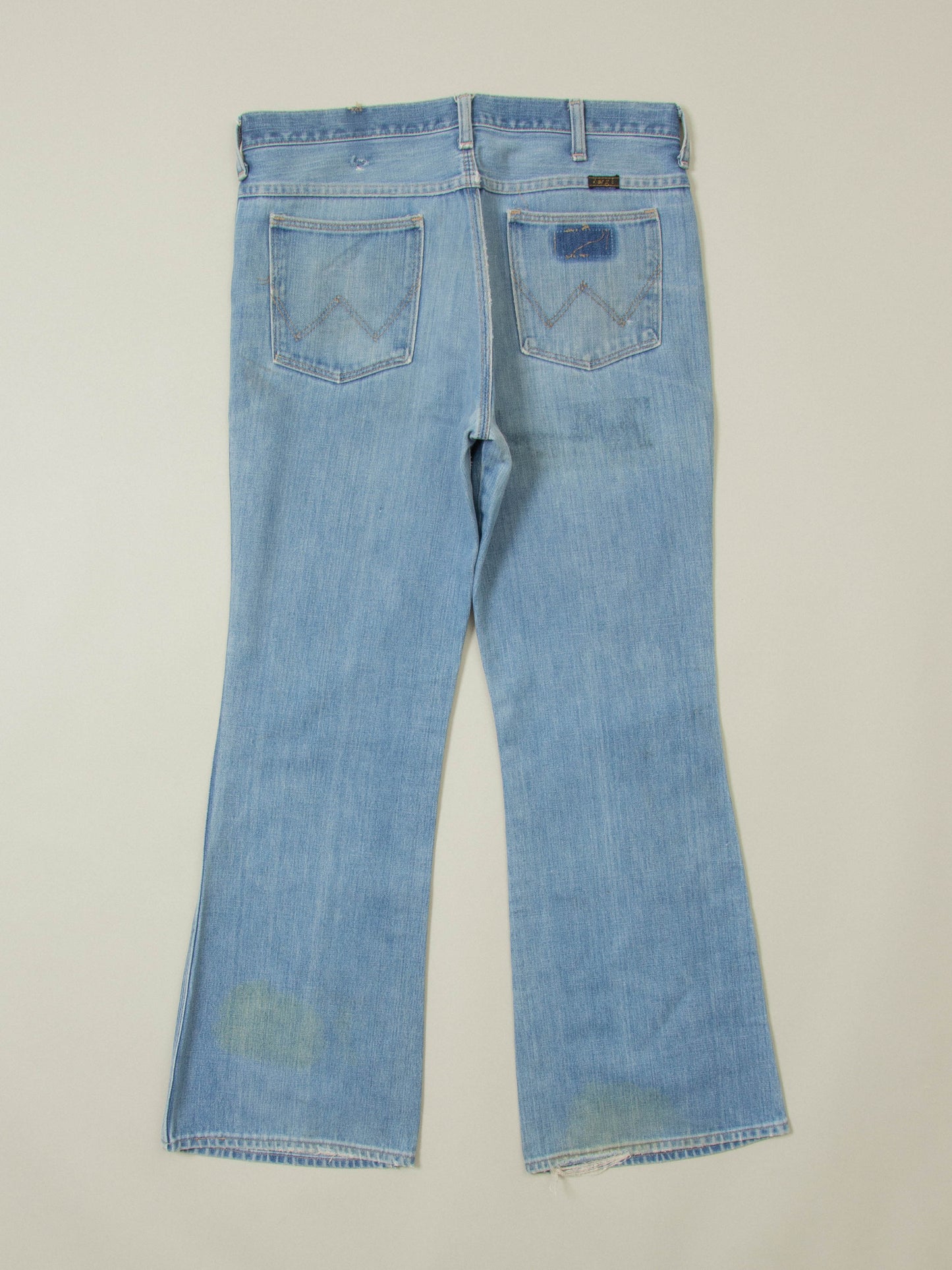 Vtg 1970s Wrangler Bootcut Jeans – Made in USA (34x31)