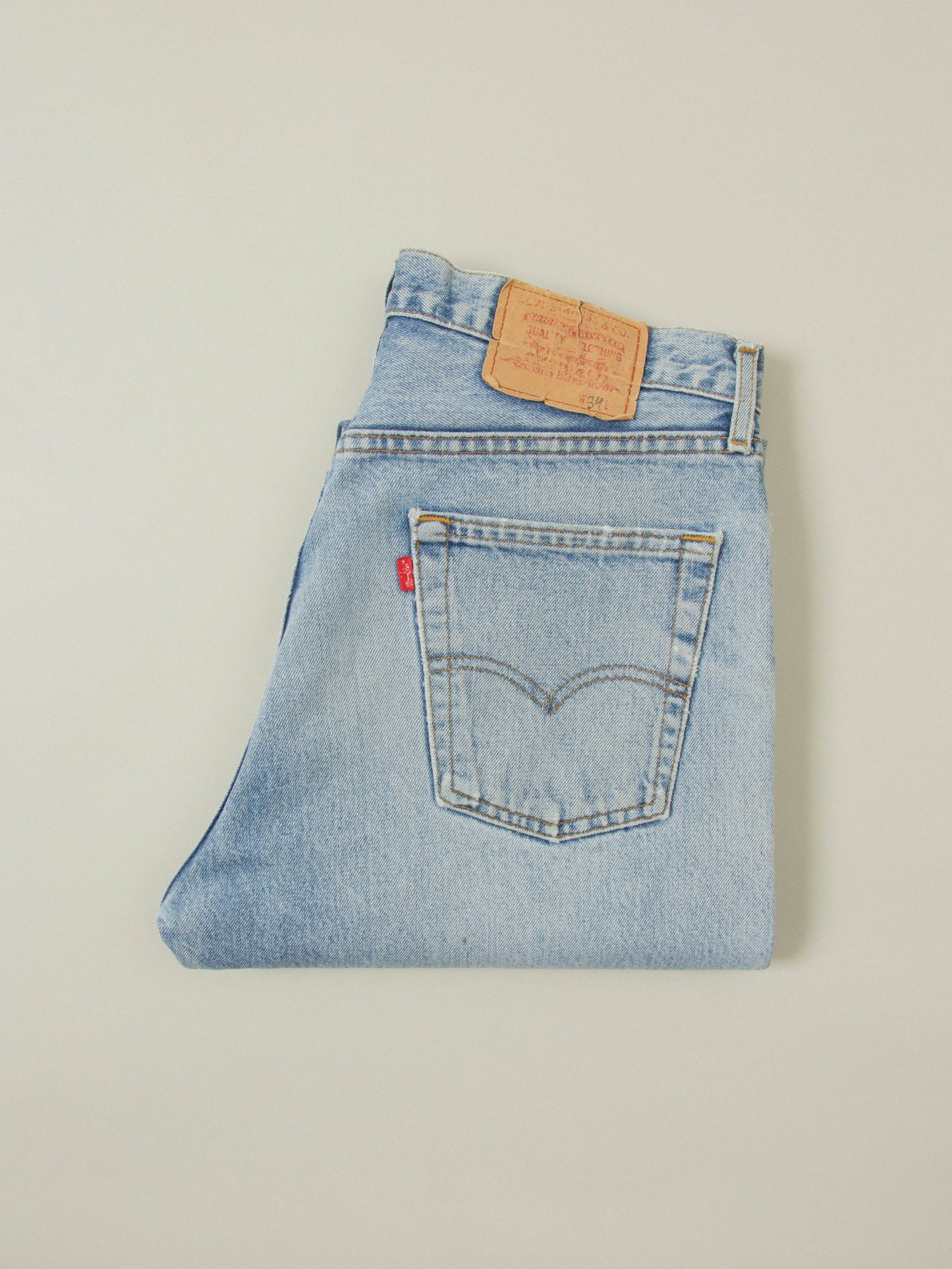 Vtg 1990s Levi's 501 Jeans - Made in France (34x30)