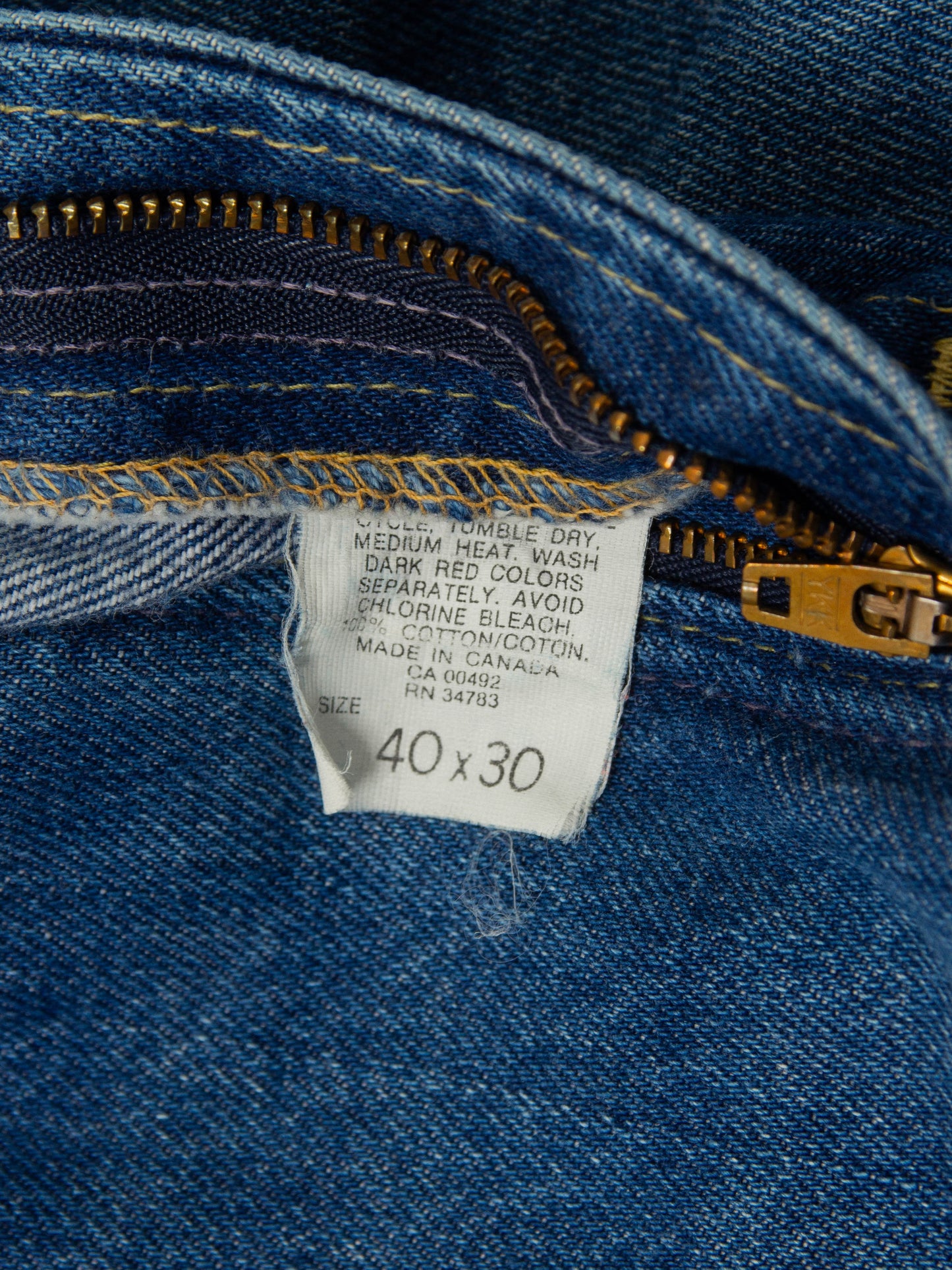 Vtg 1980s Lee Riders Jeans - Made in USA (40x30)