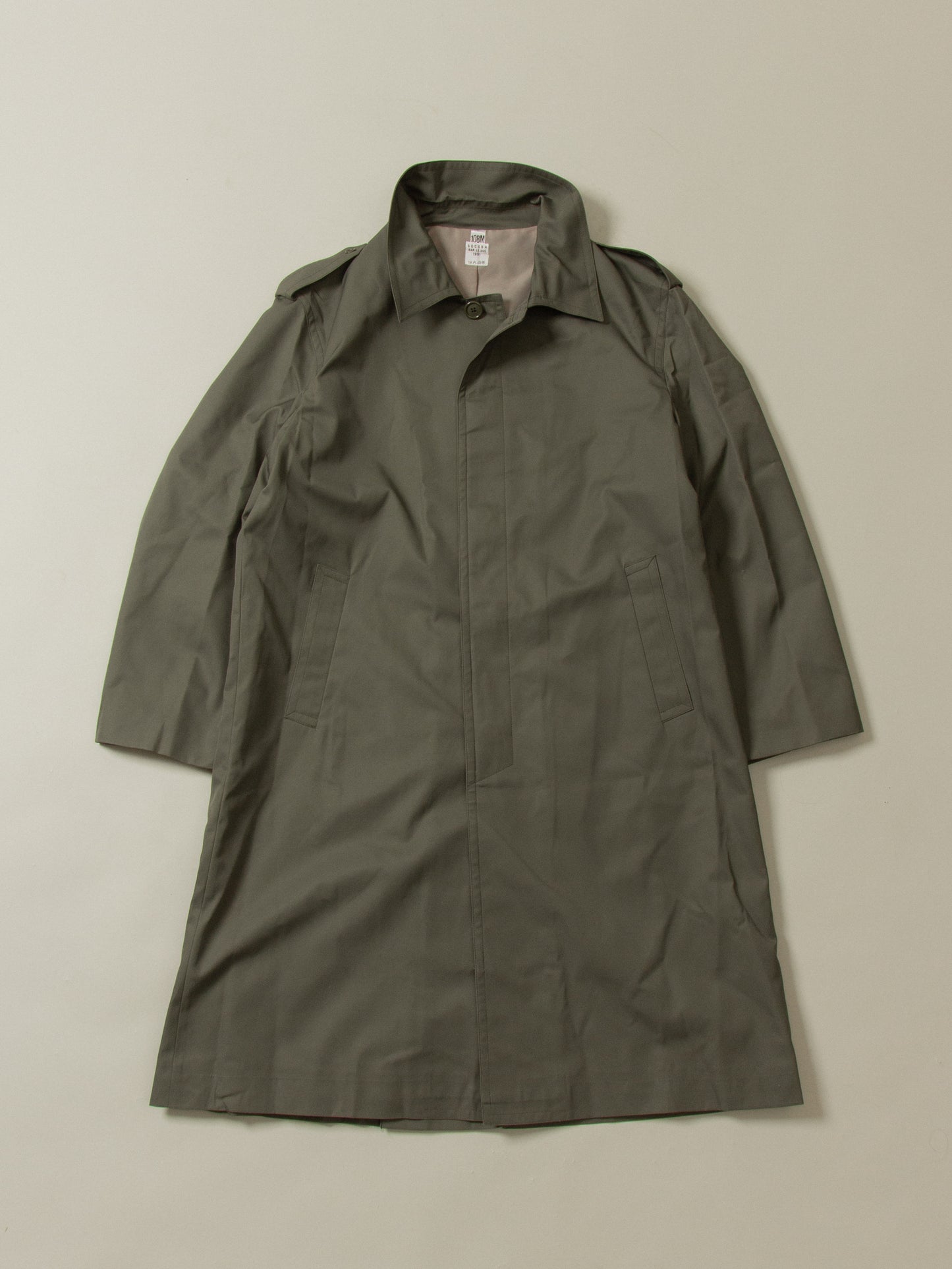 Deadstock 1990s French Army Trench Coat