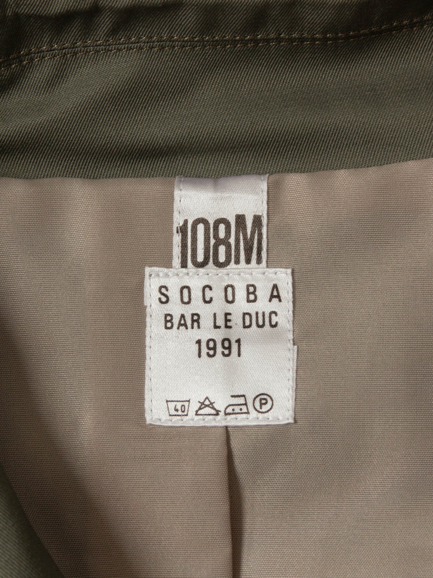 Deadstock 1990s French Army Trench Coat