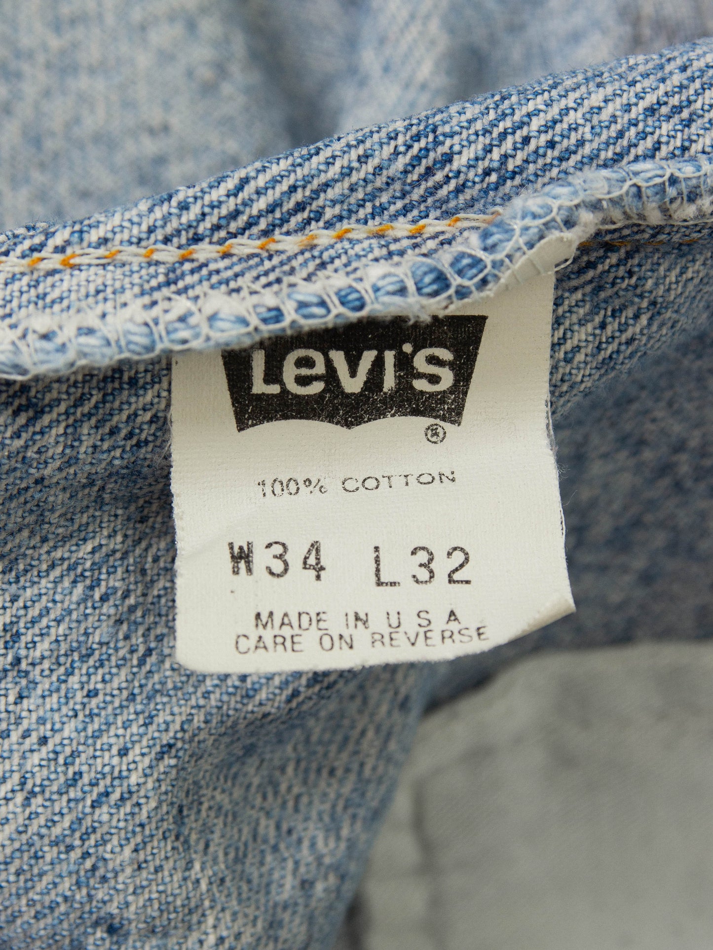 Vtg 1990s Levi's Denim Shorts - Made in USA (34")