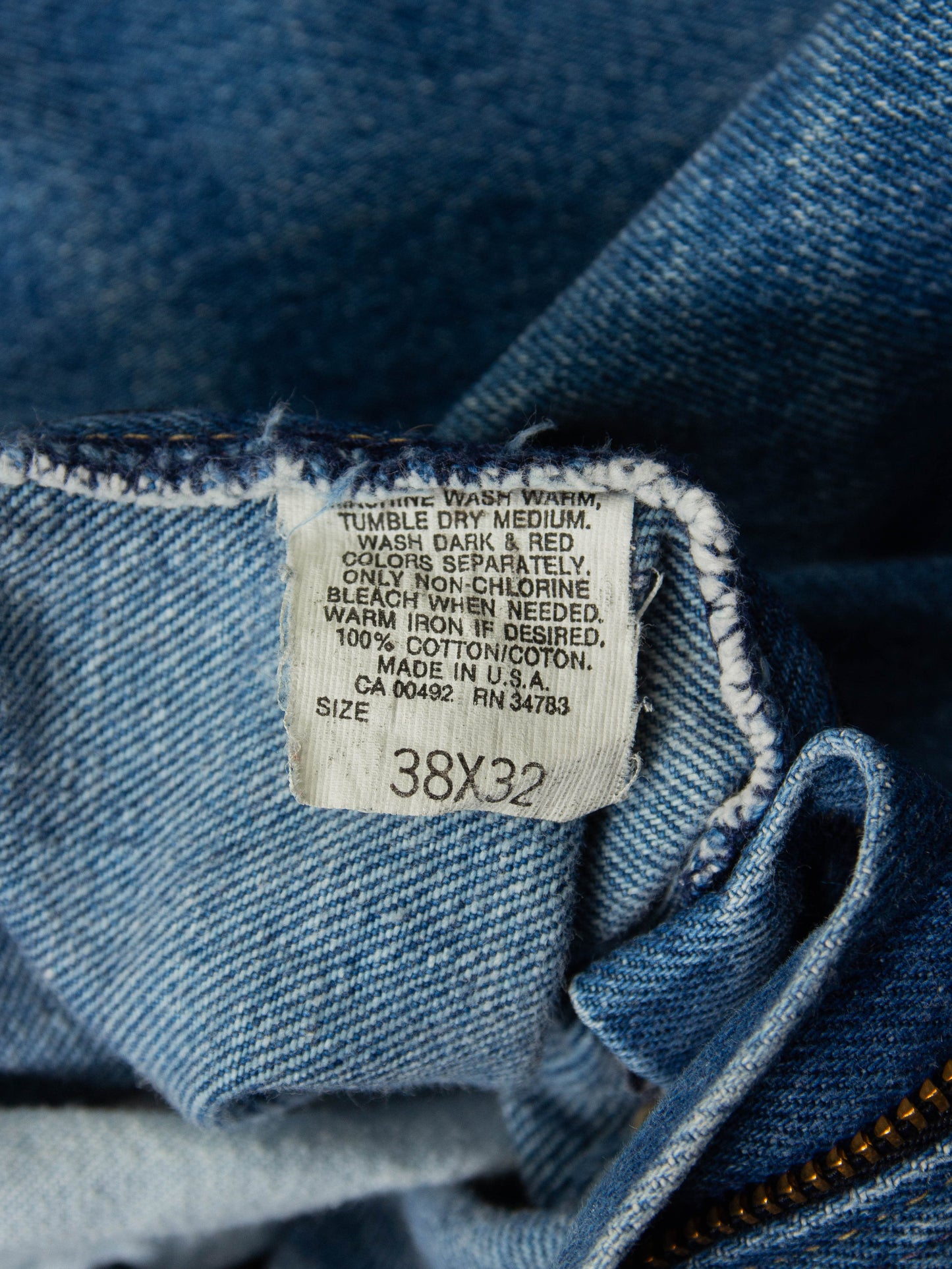 Vtg 1980s Lee Riders Jeans - Made in USA (36x31)